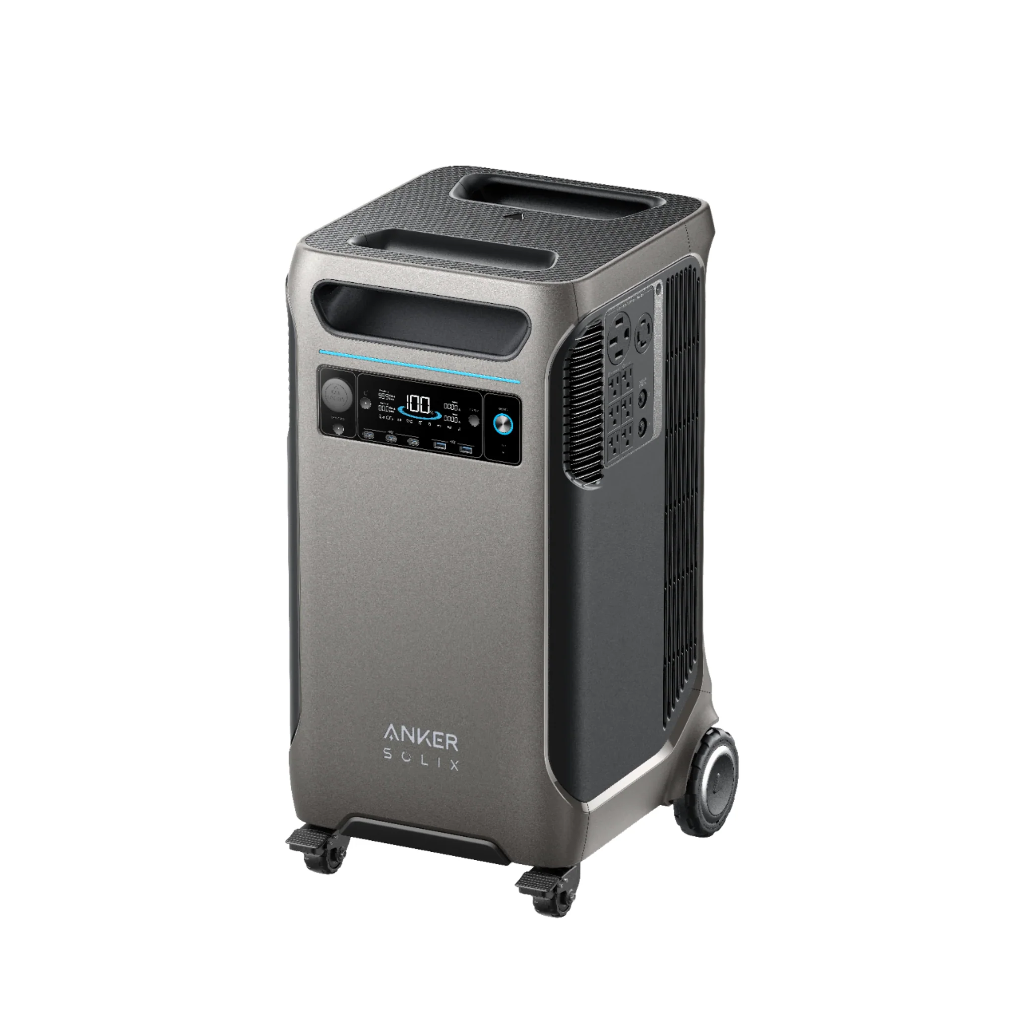 Anker SOLIX F3800 Portable Power Station – 3,840Wh, 6,000W LiFePO4 Battery Backup Generator | Solar-Compatible, 120V/240V Split-Phase Inverter, Expandable for Whole Home Backup, Off-Grid & RV Power - Image 9