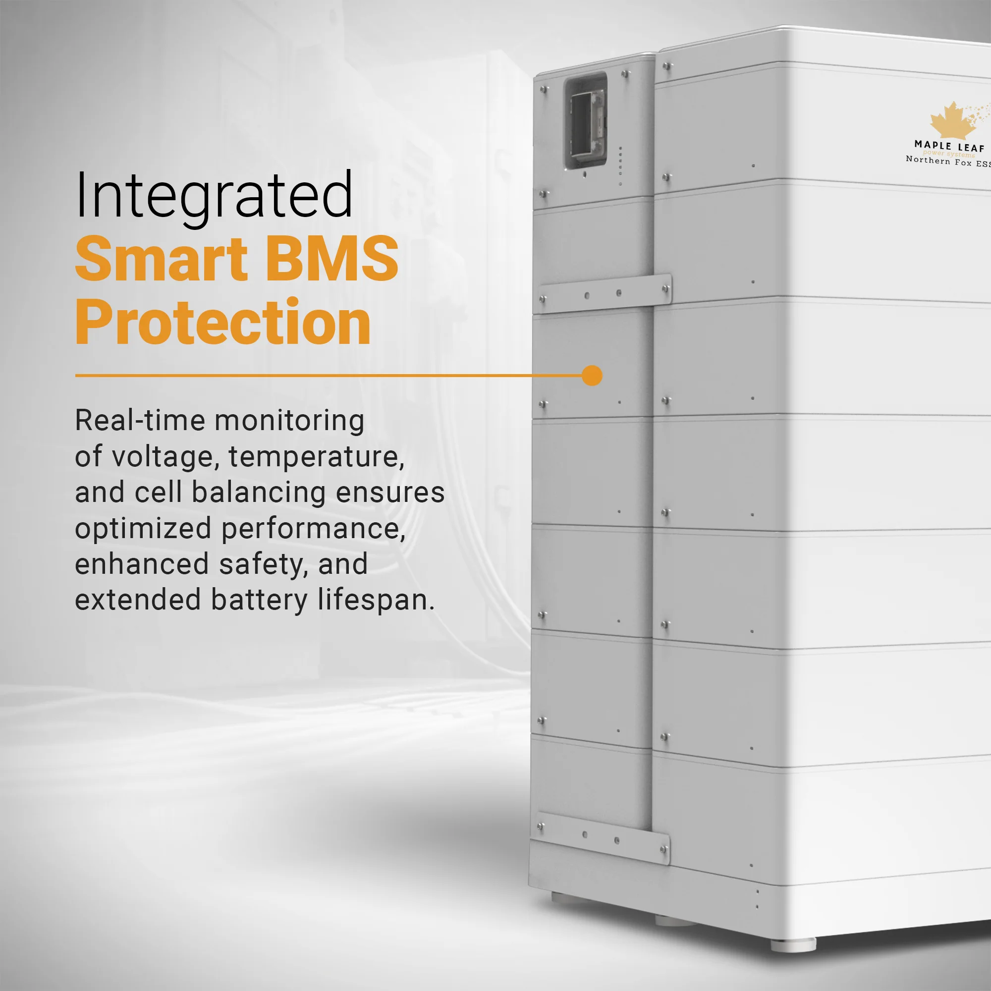 Fox ESS CQ7 SLAVE Solar LiFePO4 Battery | High Voltage Battery Storage Expansion Module for Solar | Commercial LiFePO4 Battery System | Modular Rack Mounted BESS [PRE-ORDER] - Image 10