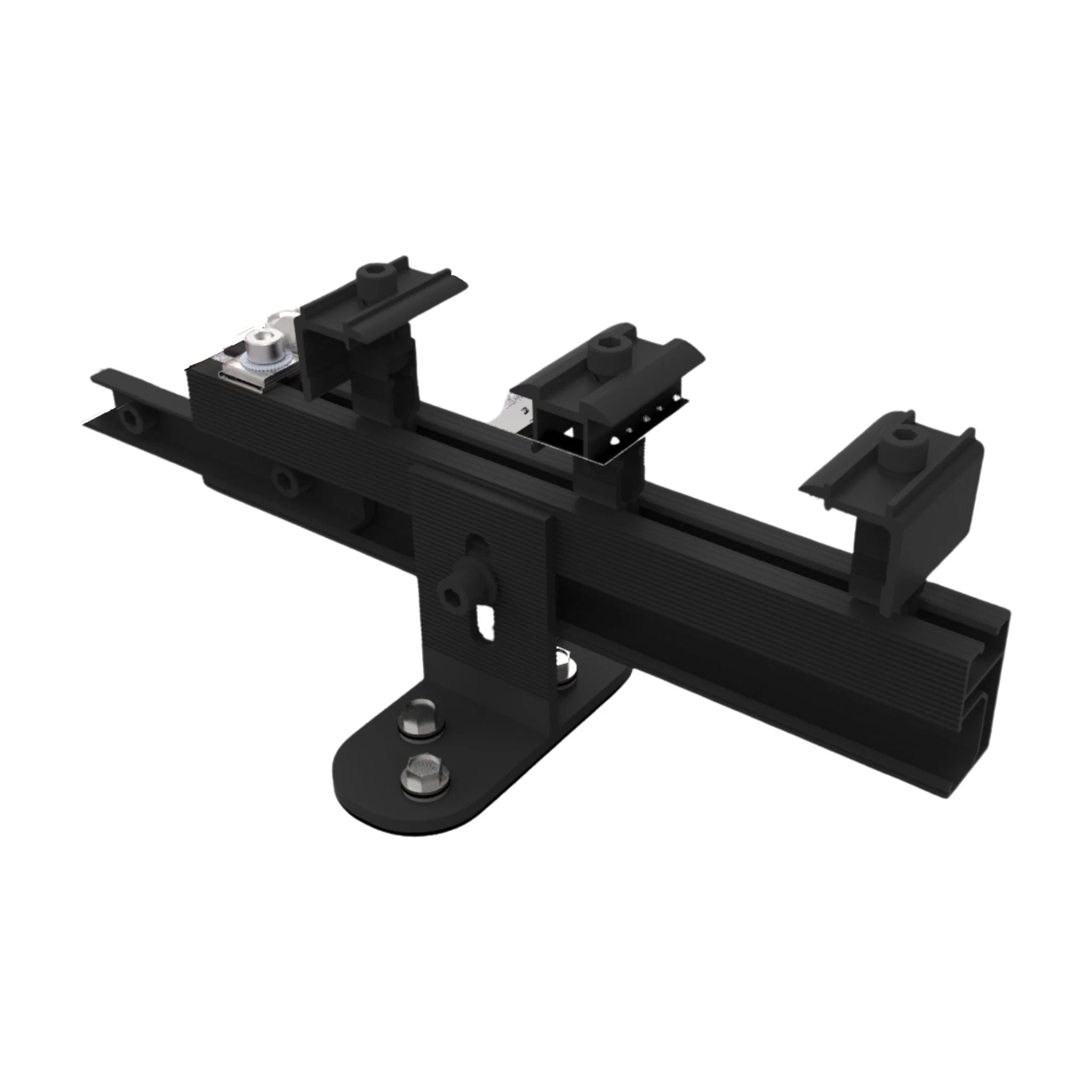 Maple Leaf Black Rail Nut and Bolt - Solar Panel Mounting Hardware - Image 2