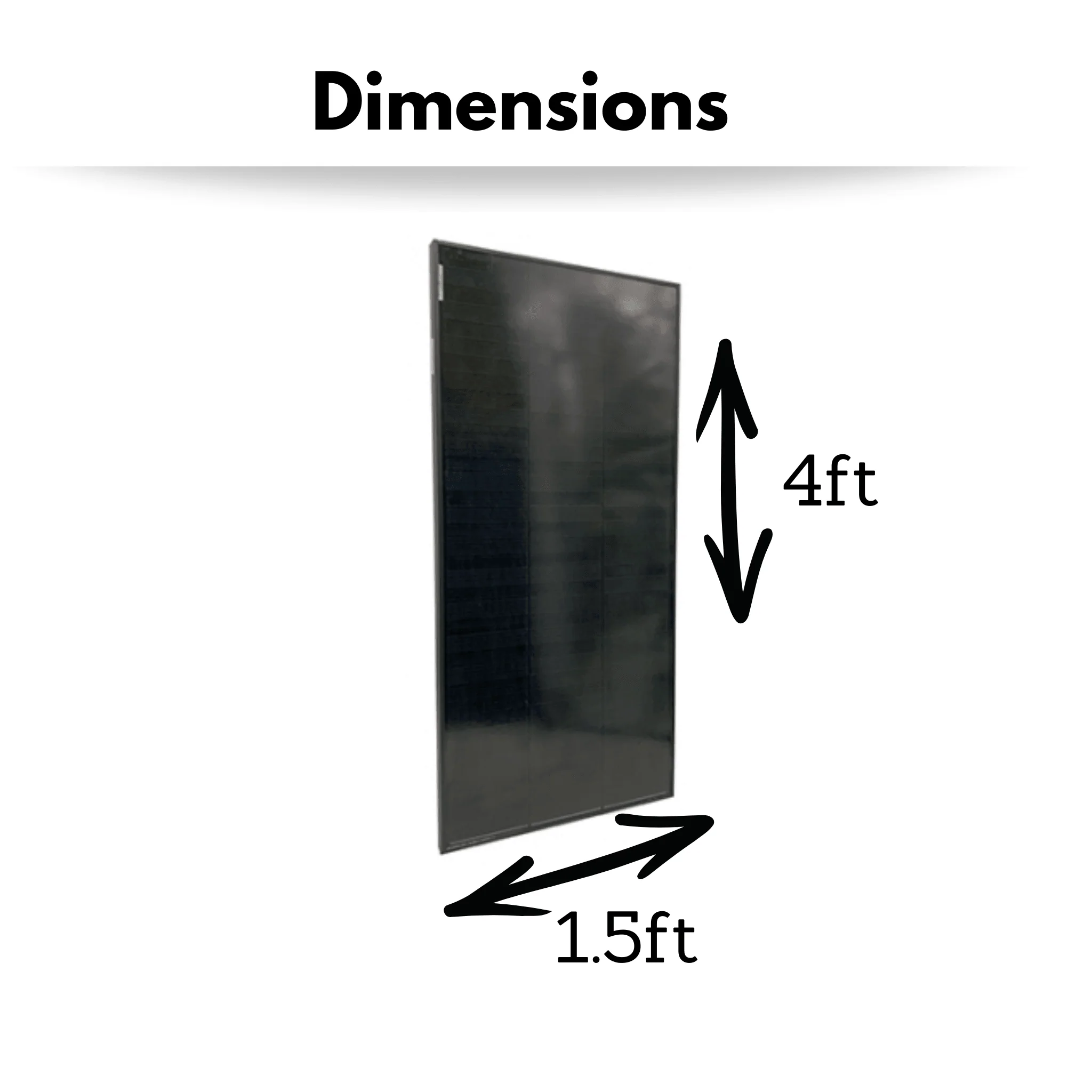 12v 100w Solar Panels - Extra Compact 110w Monocrystalline Shingled Solar Panels - Image 6