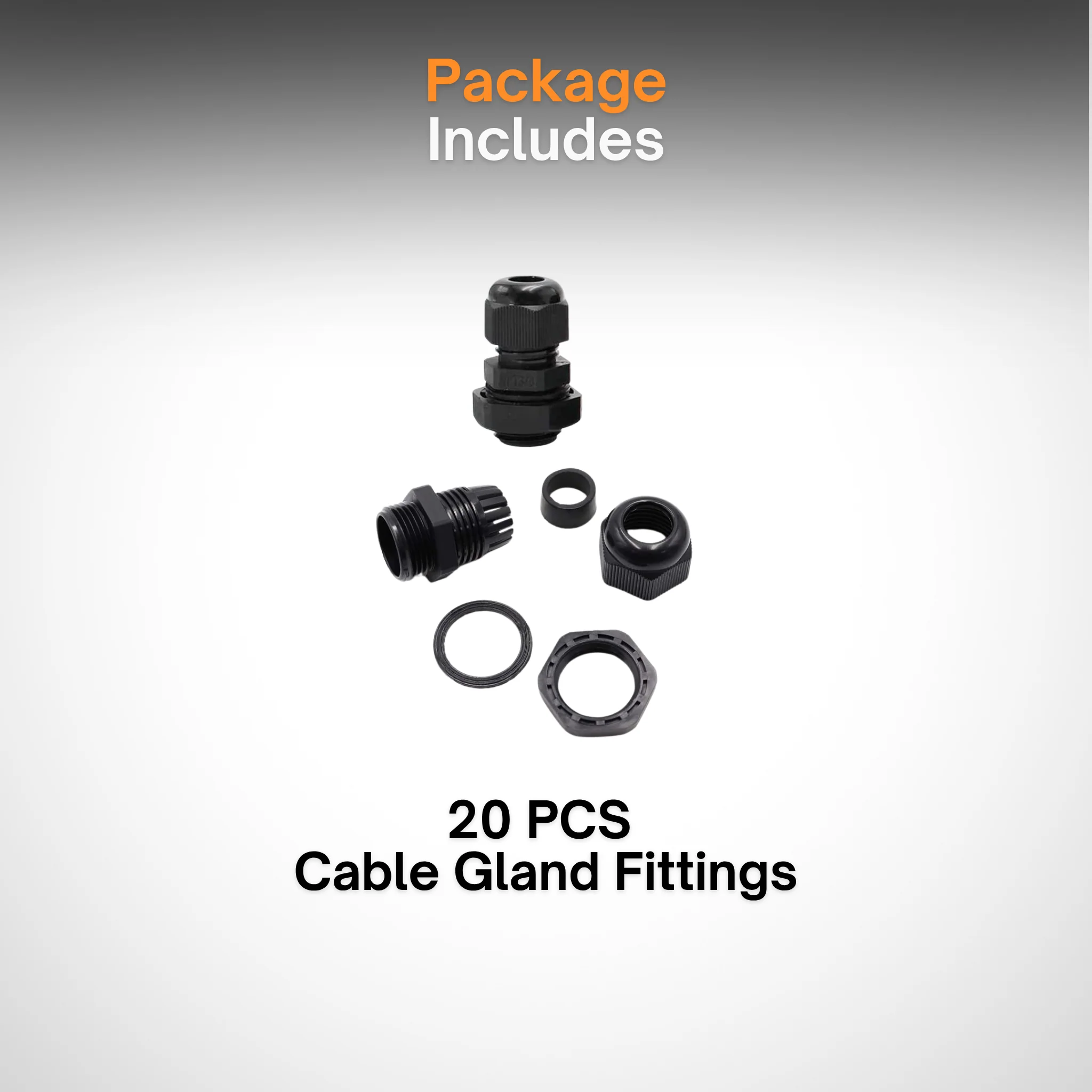 Waterproof Cable Gland Fittings for Solar Panels – NPT Thread, IP68, Weatherproof Wire Connectors for Junction Boxes, Inverters, Outdoor Electrical Enclosures - Image 4