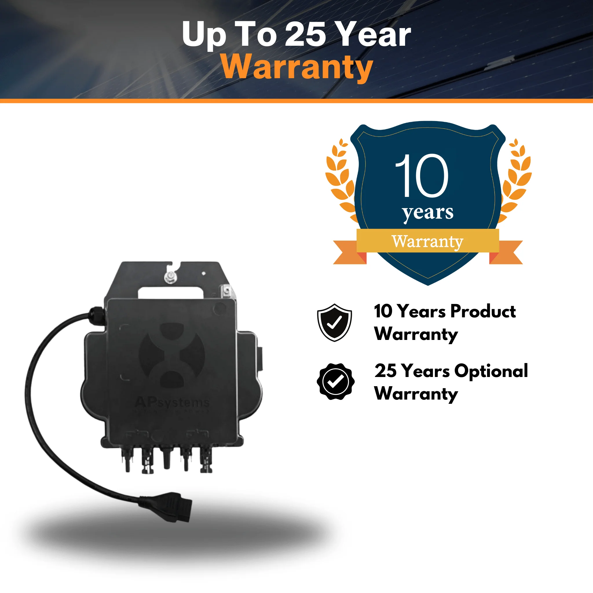 APsystems -DS3L Microinverter Series | Dual Split Phase Micro Inverter 220V AC60Hz Max Output 768W -  DS3-L | W/ Encrypted Wireless Zigbee Communication - Image 3