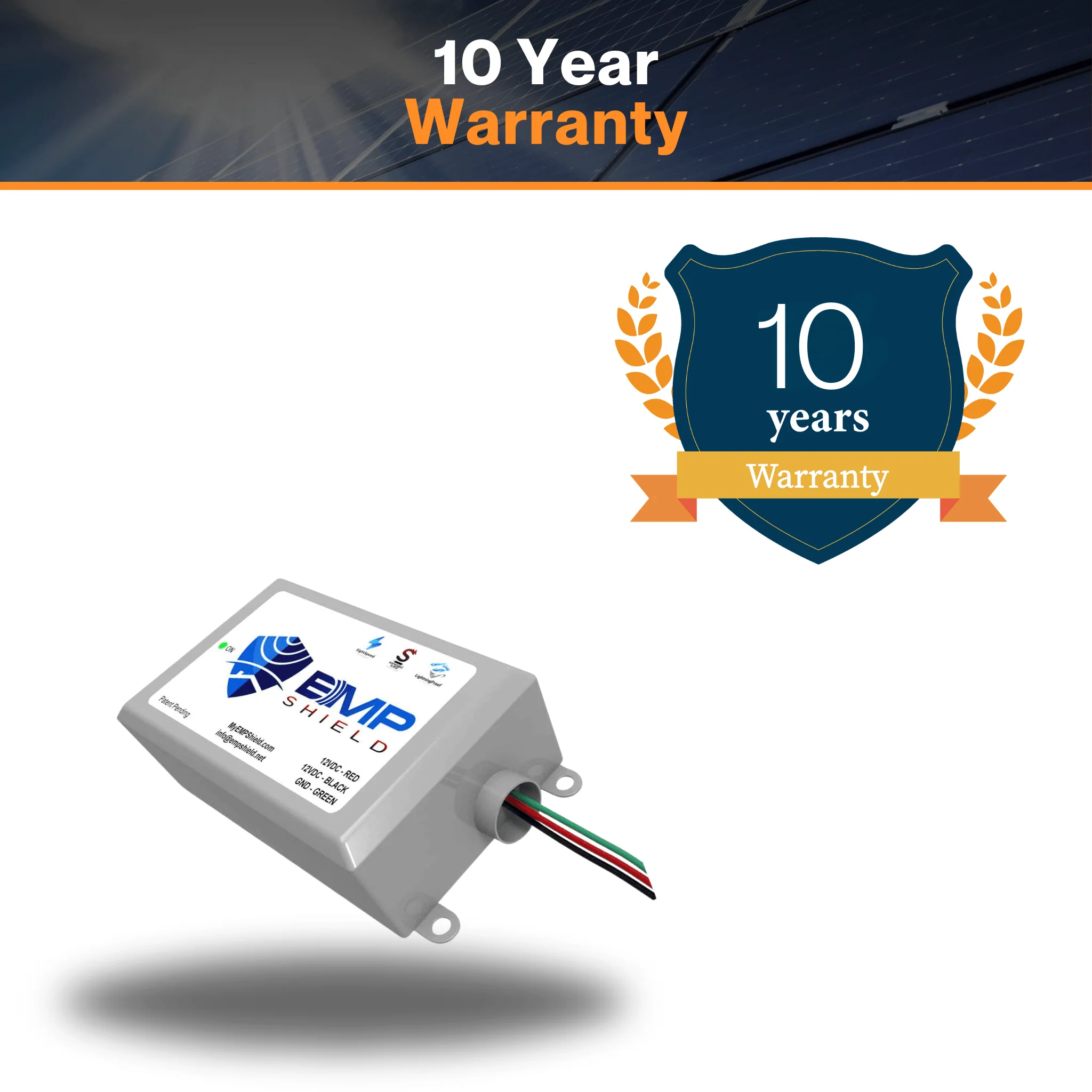 EMP Shield Direct Current Model - Vehicles, Solar Power Applications | Lightning Protection | Solar Flare | Solar and Wind | W/ Military Certified Testing | IP66 Rated - Image 3