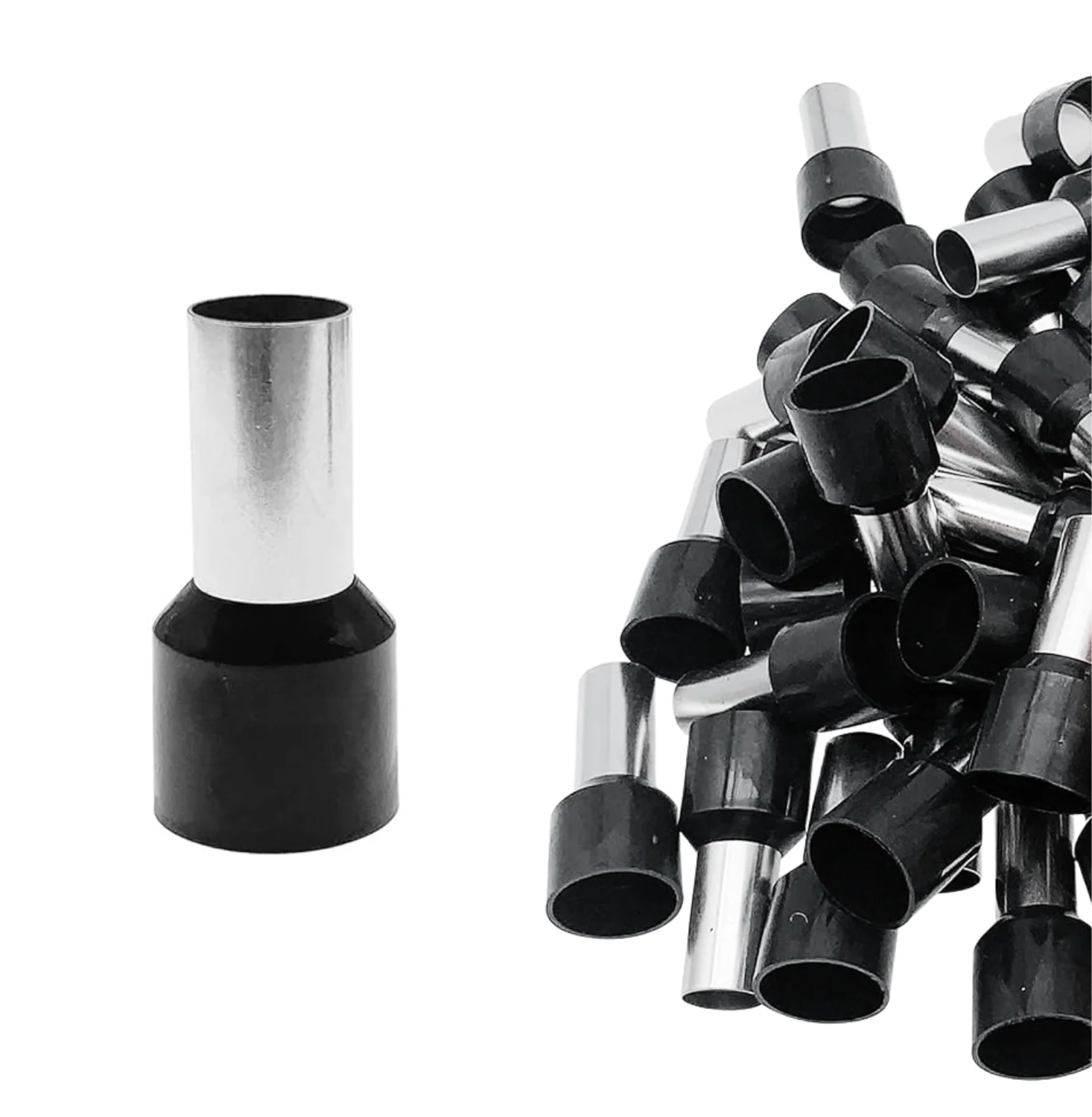 Non-Insulated Pin Terminals - Tin Plated Copper - 2/0 AWG, 4/0 AWG, 2 AWG, 4 AWG - High Conductivity Electrical Connectors - Image 5