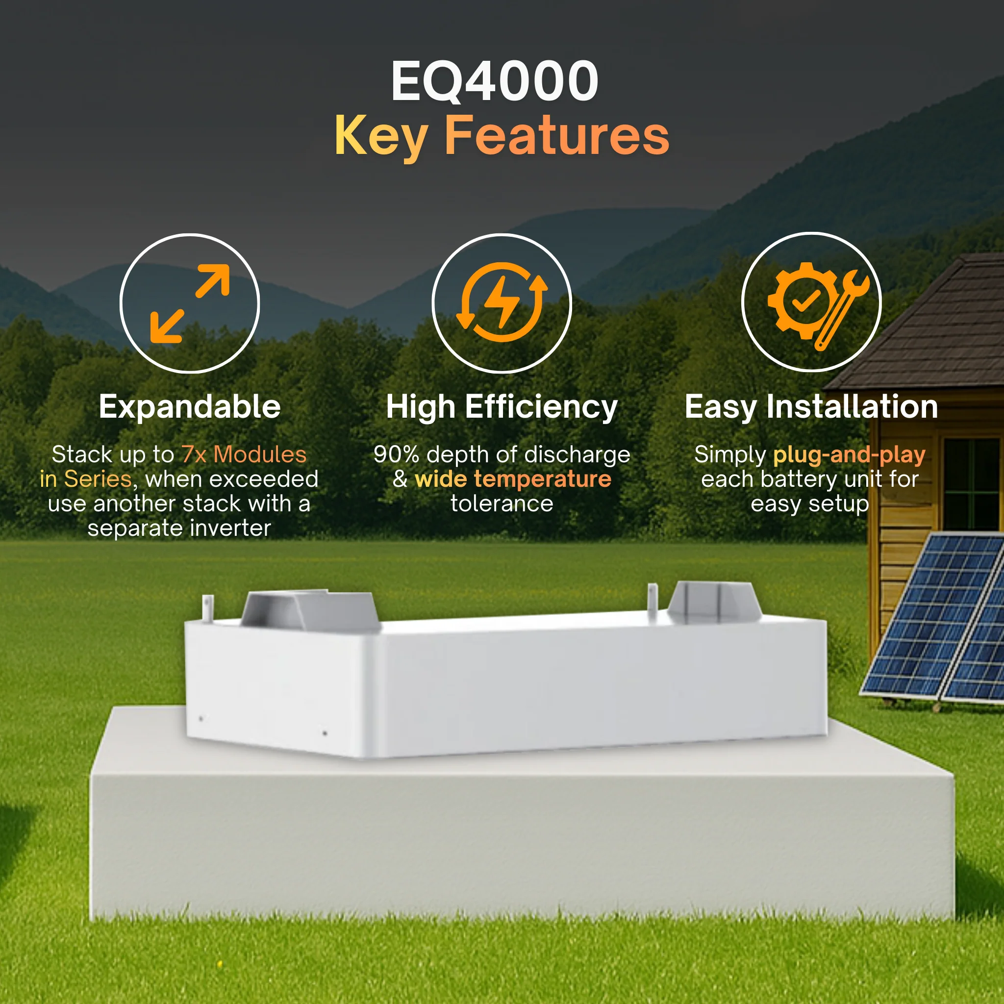 Maple Leaf Northern Fox AIO FLEX Hybrid Solar Inverter & Modular Battery Kits | 9.6kW or 11.4kW Inverter | 8kW to 28kW Expandable Energy Storage System | Optional Fox ESS Hub G2 Smart Energy Management - Image 3