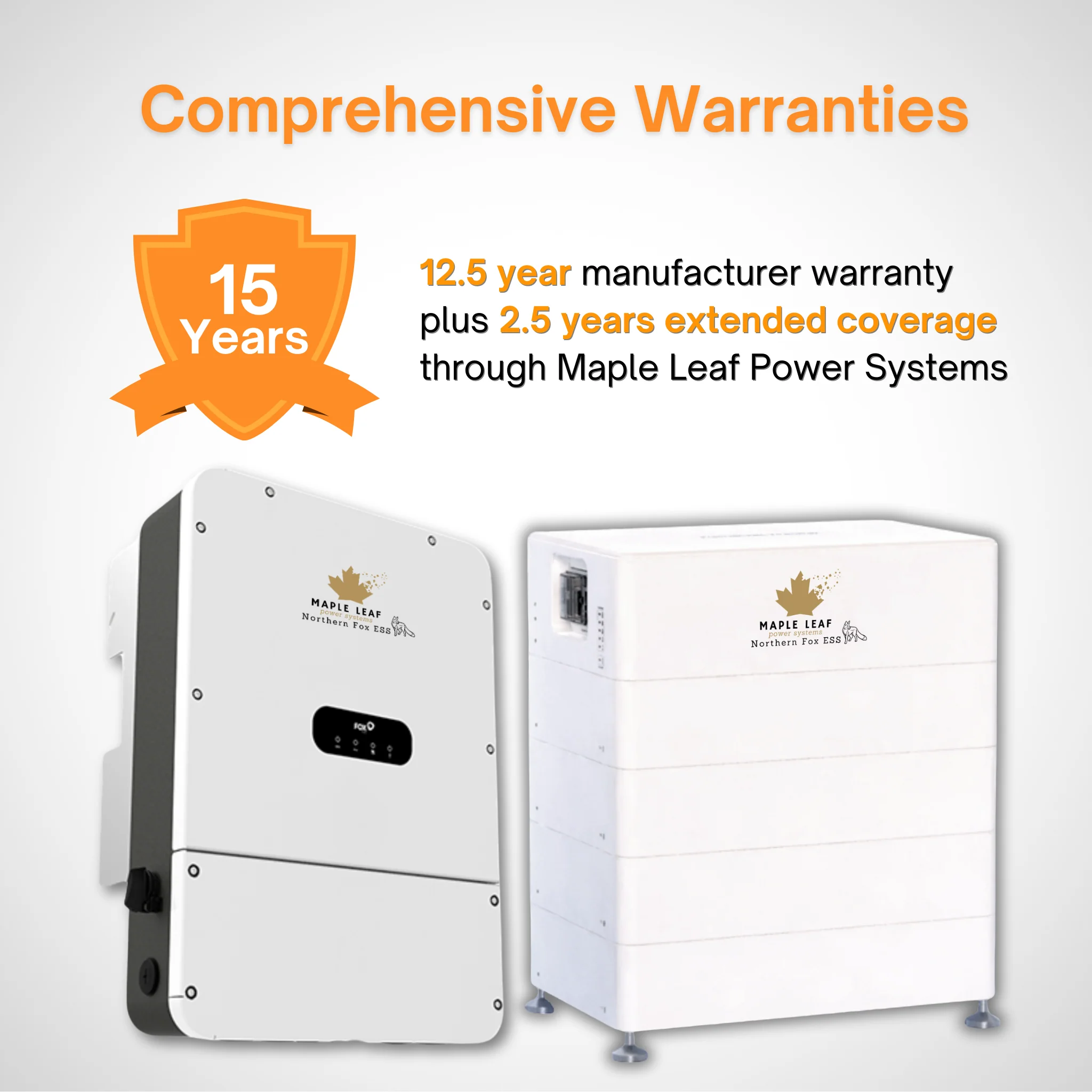 Maple Leaf Northern Fox FLEX Hybrid Solar Inverter & Modular Battery Kits | 9.6kW or 11.4kW Inverter | 8kW to 28kW Expandable Energy Storage System | Optional Fox ESS Hub G2 Smart Energy Management - Image 17