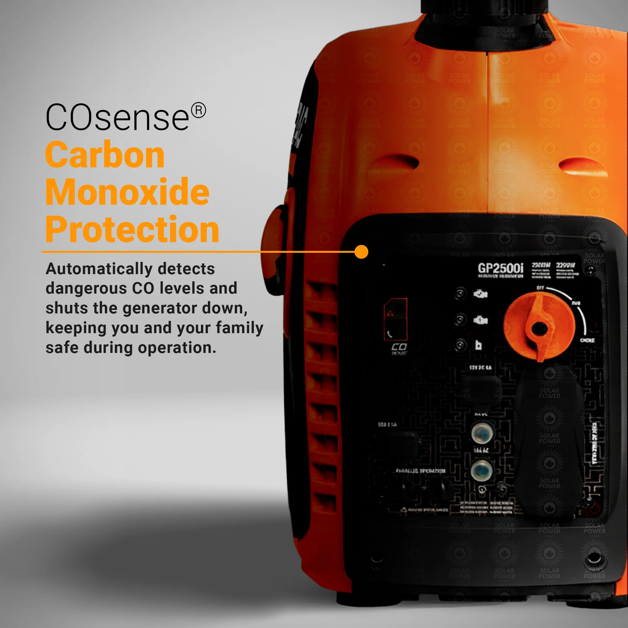 Generac 8251 GP2500i COsense Portable Generator | 2500W | Home Backup, Off-Grid, RV, Camping, Marine, Jobsite - Image 4