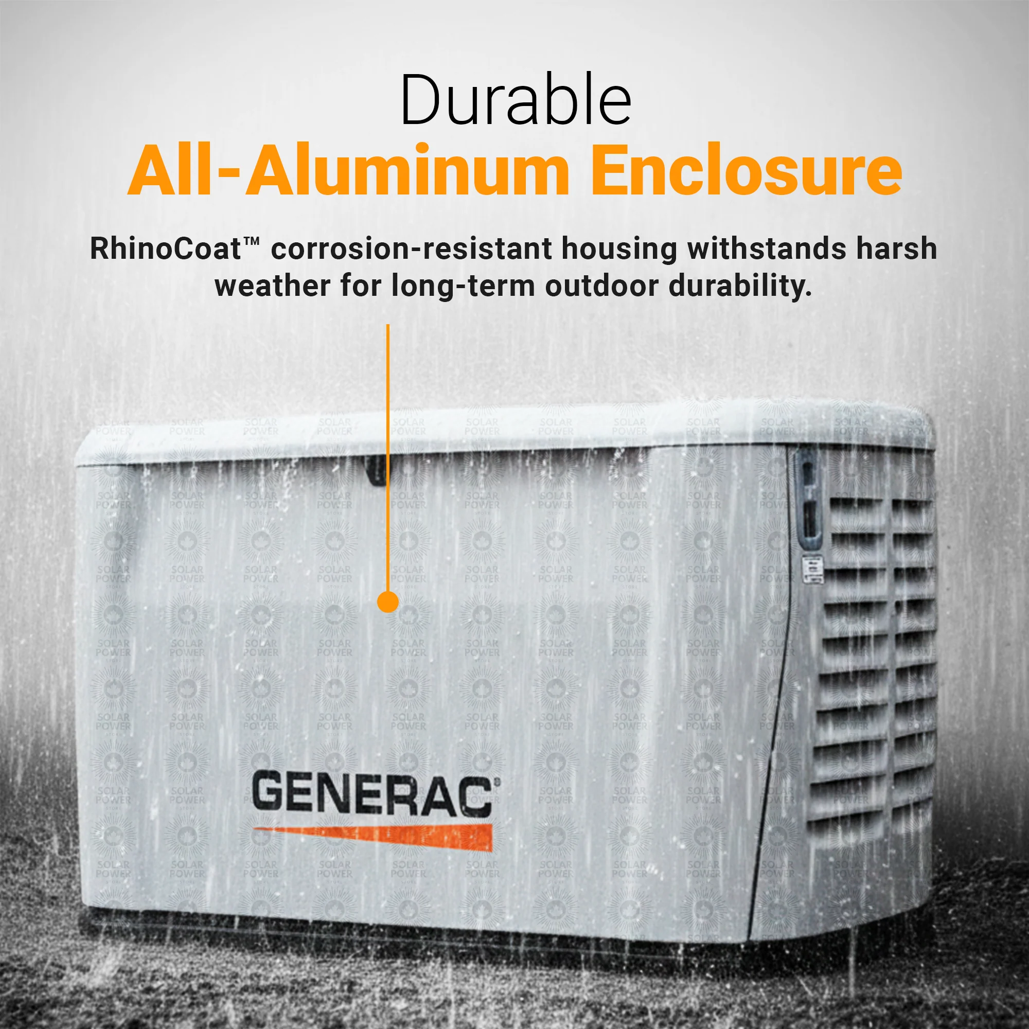 Generac 14kW Model 7258 Next-Gen Air-Cooled Whole House Standby Generator | Automatic Backup Power with Mobile Link Monitoring and Quiet Enclosure | 5-Year Warranty - Image 3