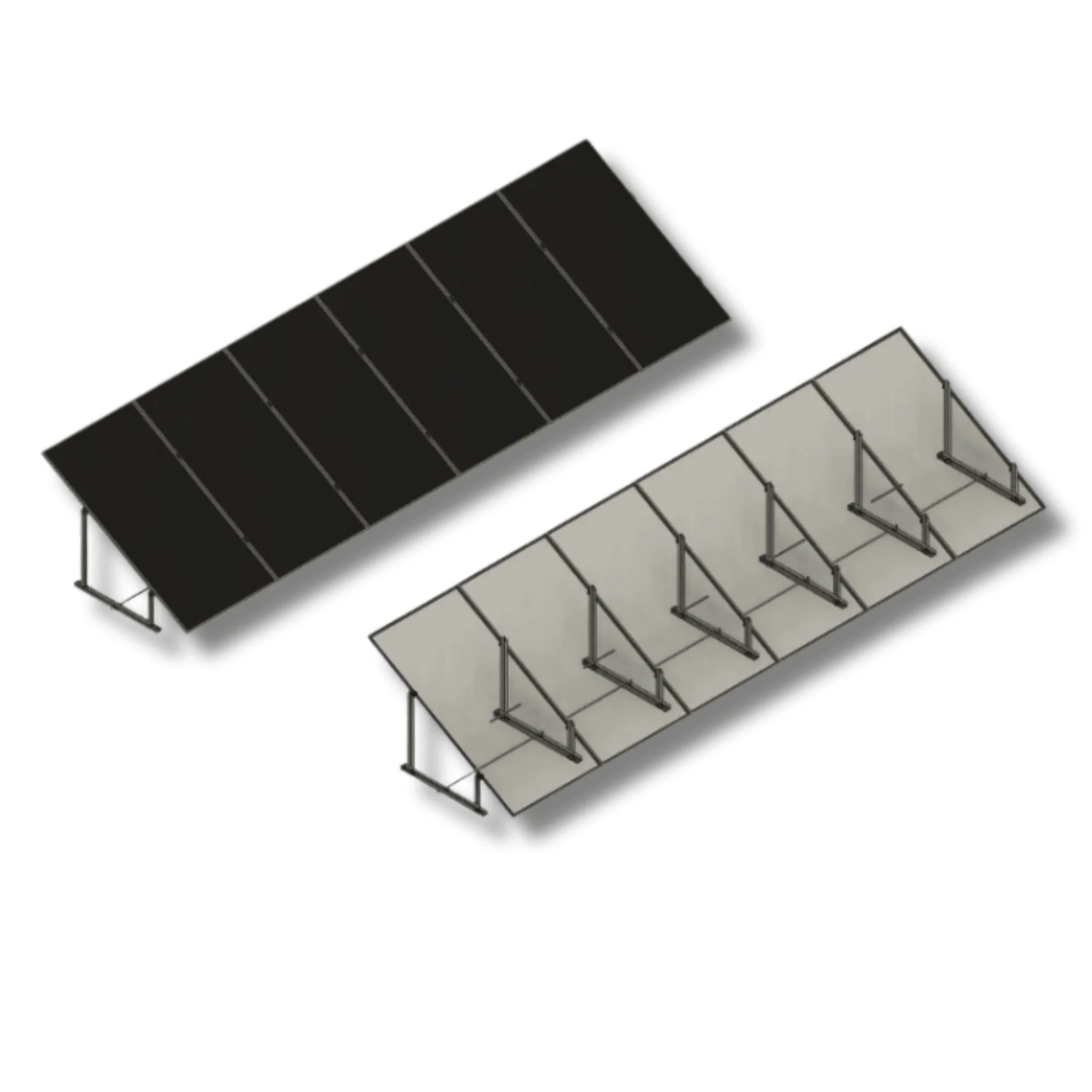 IntegraRack IR-30 BallastRack Solar Rack Frame - Fast Installation | 30° Fixed Angle| 6061-T6 Aluminum | UL 2703  Certified - Image 3