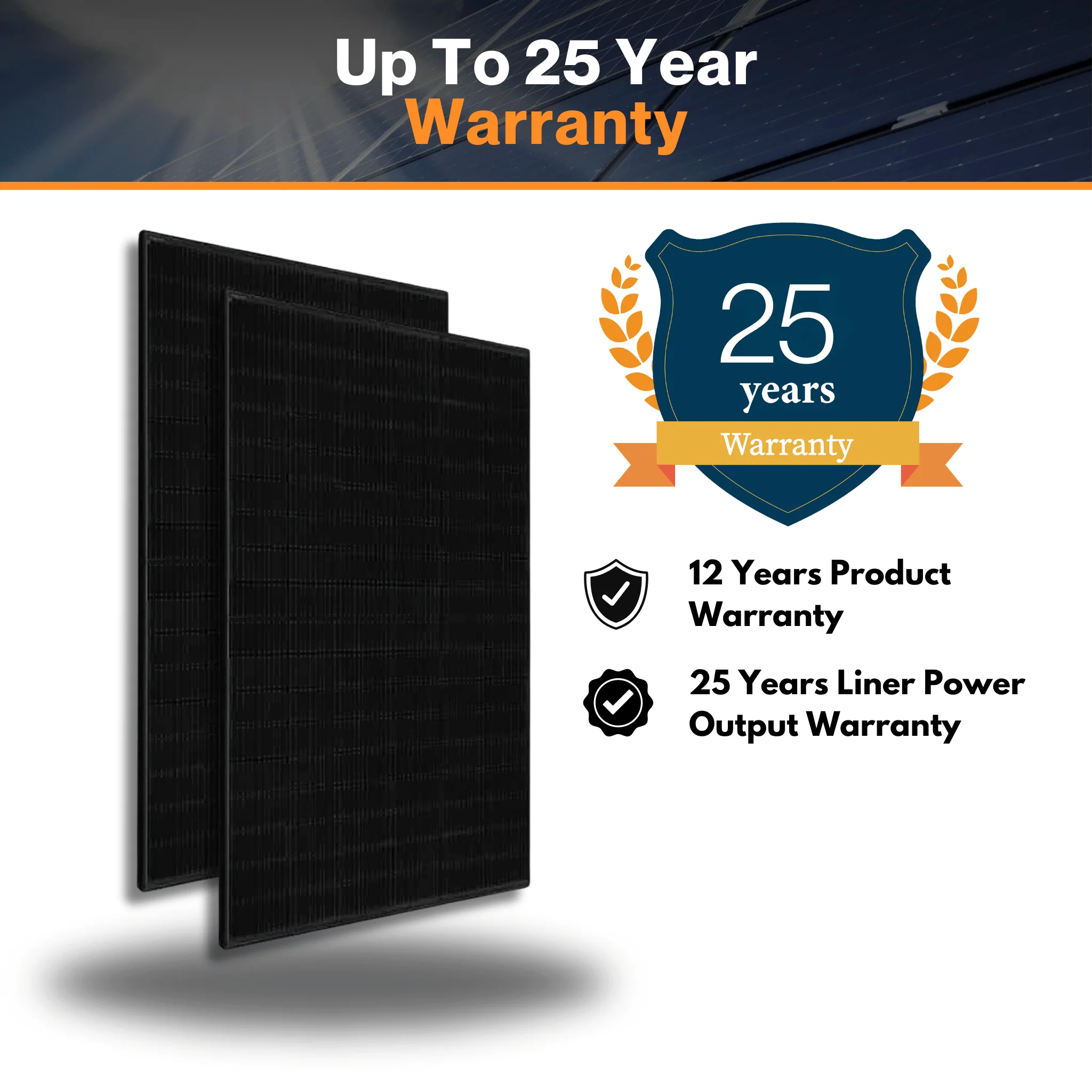 JA Solar 405W Monofacial Solar Panel - W/ 108 Split Cell | Deep Blue 3.0 Light | Half Cell Black Module | IP68 MC4 Connectors - Image 4