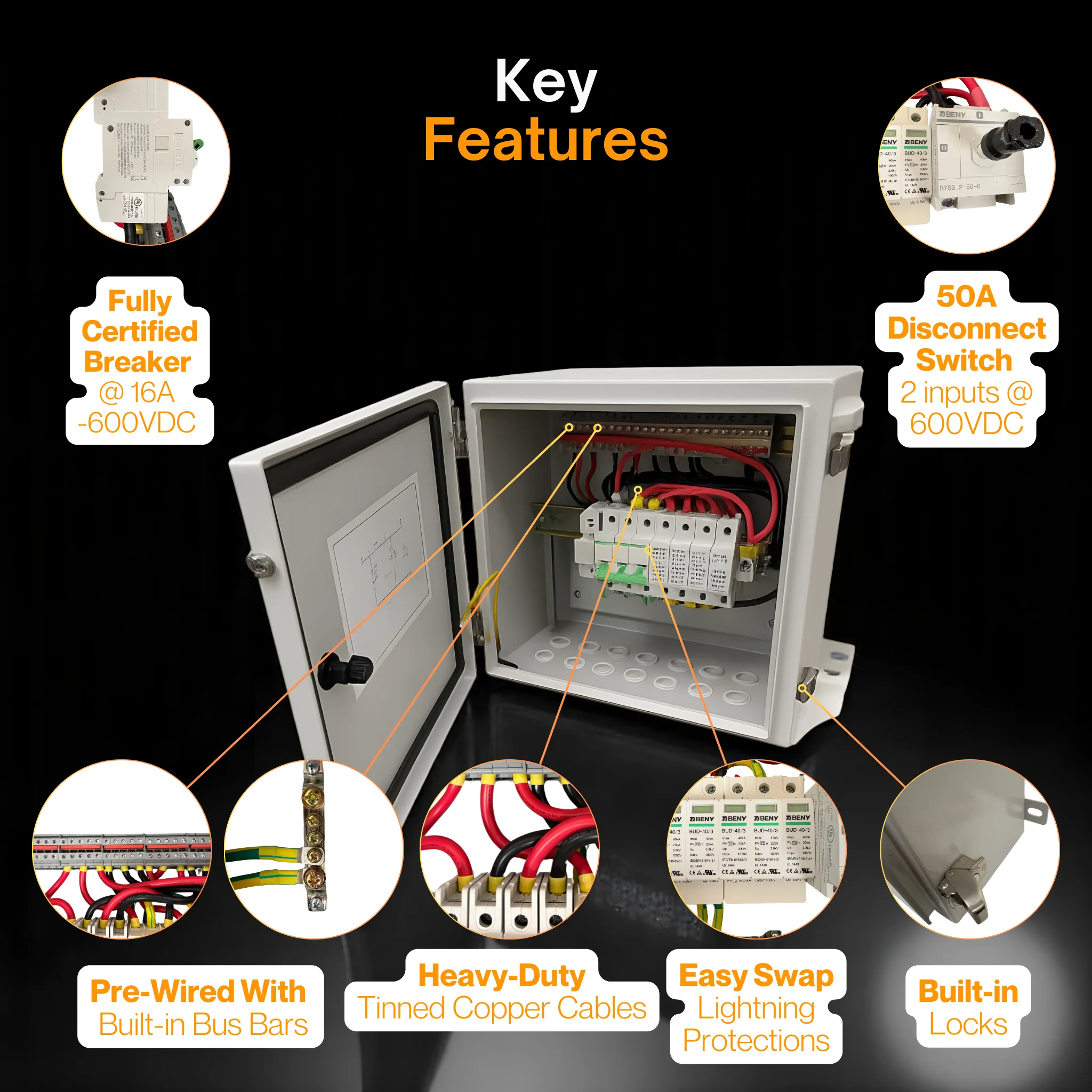 Sol-Ark 15K Solar Power Kit | 550W+ Tier-1 Class Bifacial Solar Panel| 48V 5.12kWh Pytes V5 Battery | Solar Power Kit for Home, Cabin & Off-Grid/Hybrid - Image 8