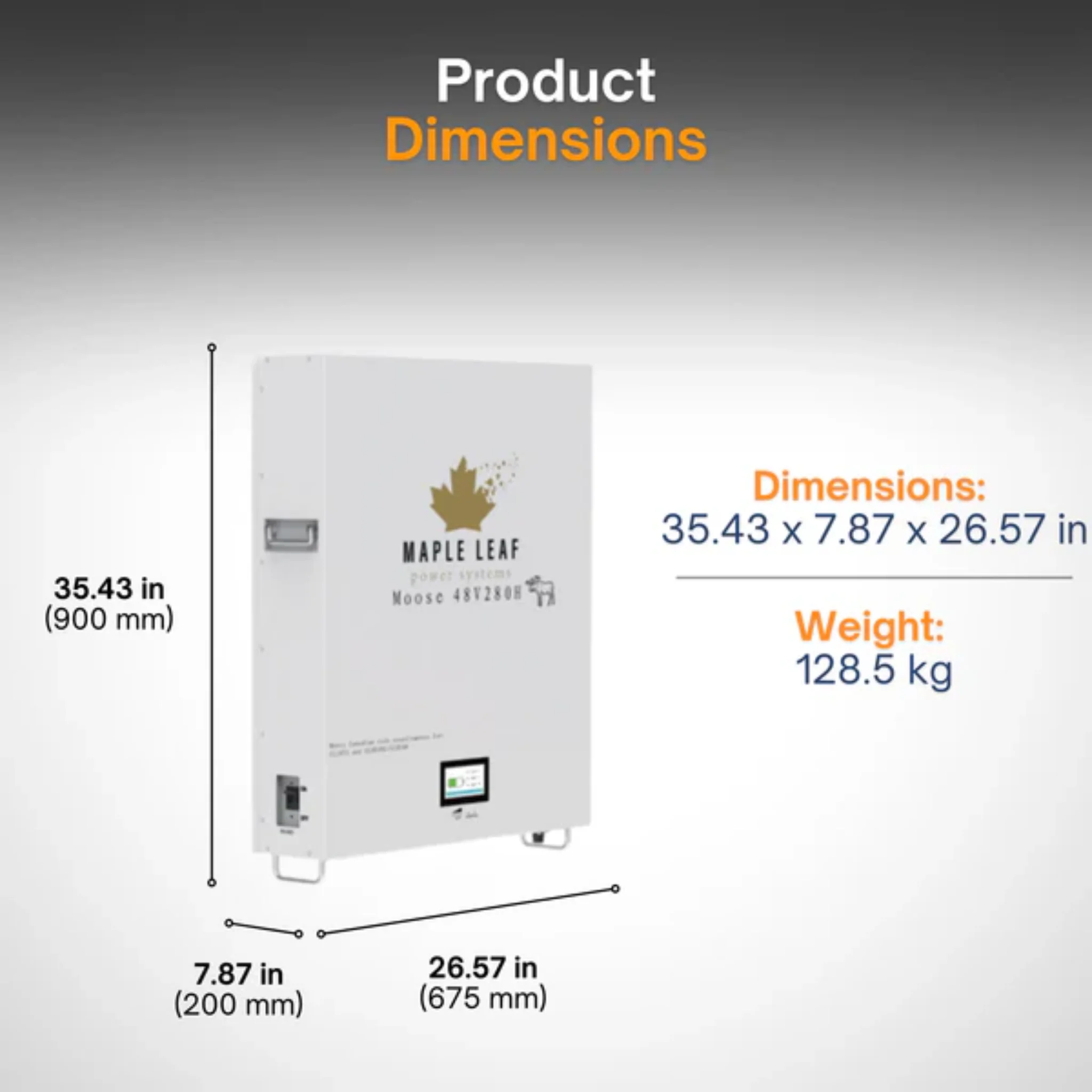 Luxpower 18Kpv Solar Inverter & Maple Leaf 48V280AH [Heated] Battery Pack - Hybrid & Off-Grid Solar Inverter ESS Battery Solution | UL9540A, UL9540 Certified - Image 10