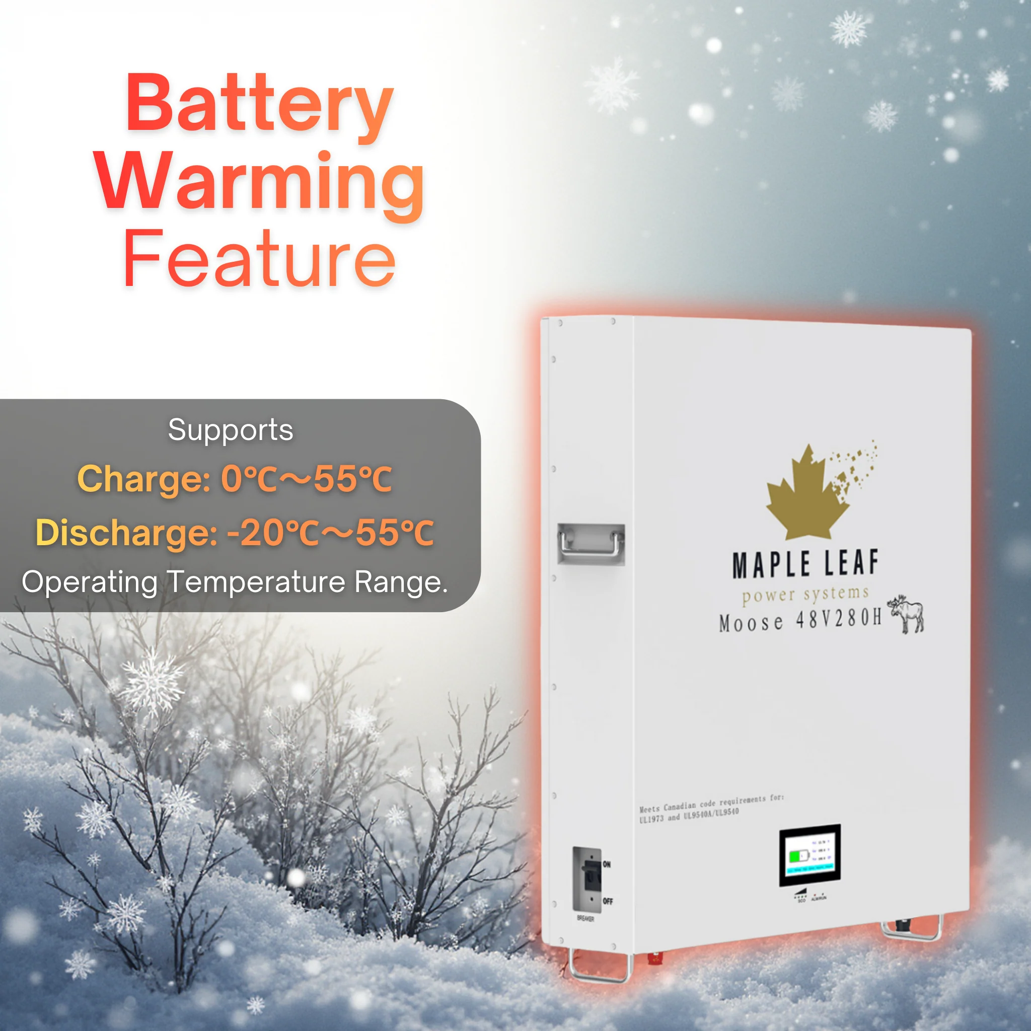 Luxpower LXP6K 6kW Inverter and Maple Leaf Moose Battery Bundles | 48V 280Ah LiFePO4 Battery and Hybrid Inverter Kits | UL9540 Certified | Wall or Floor Mount Options - Image 14
