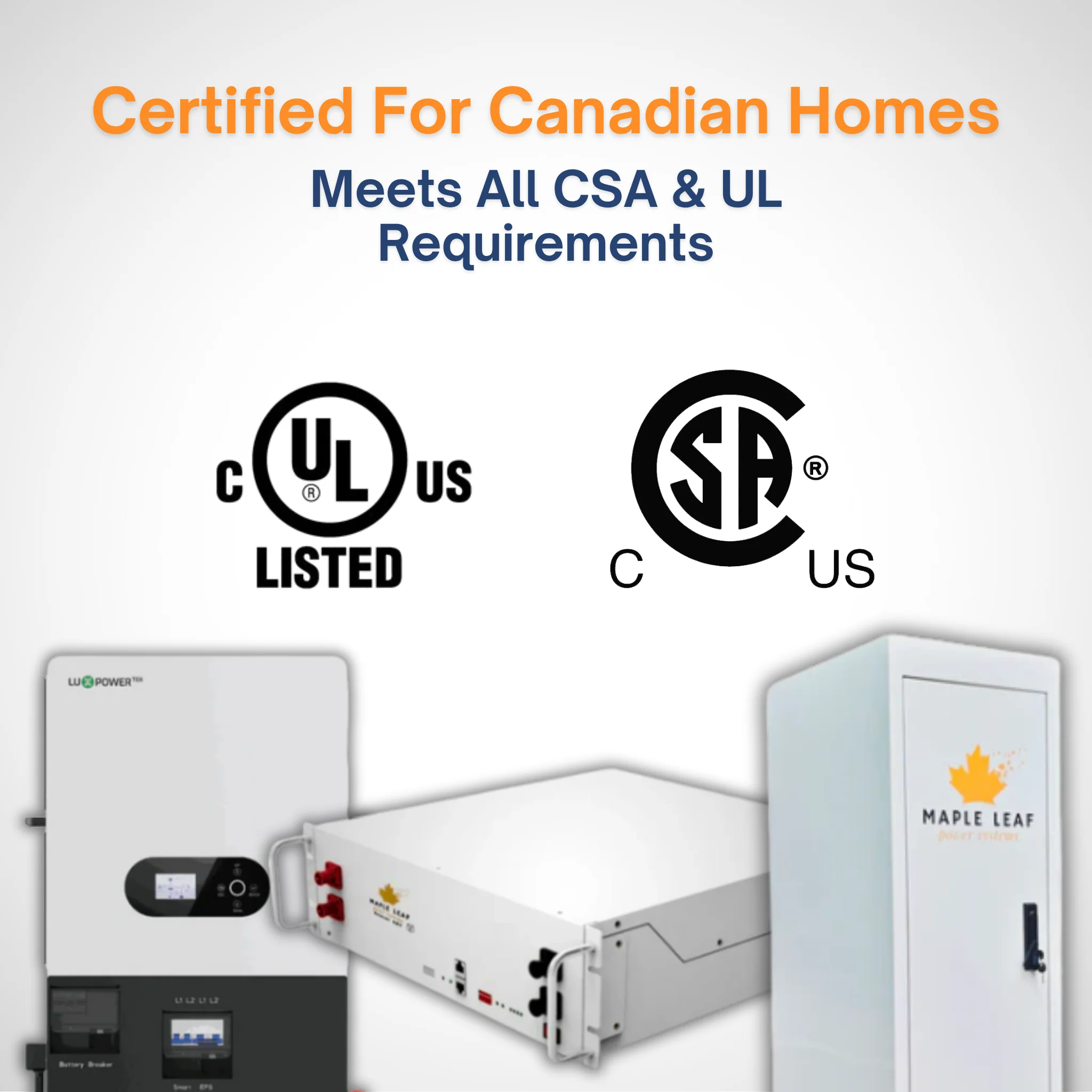 Maple Leaf ESS Backup Kits | Luxpower SNA 12K Inverter | Moose & Beaver Battery Options | Off-Grid and Hybrid Ready - Image 12