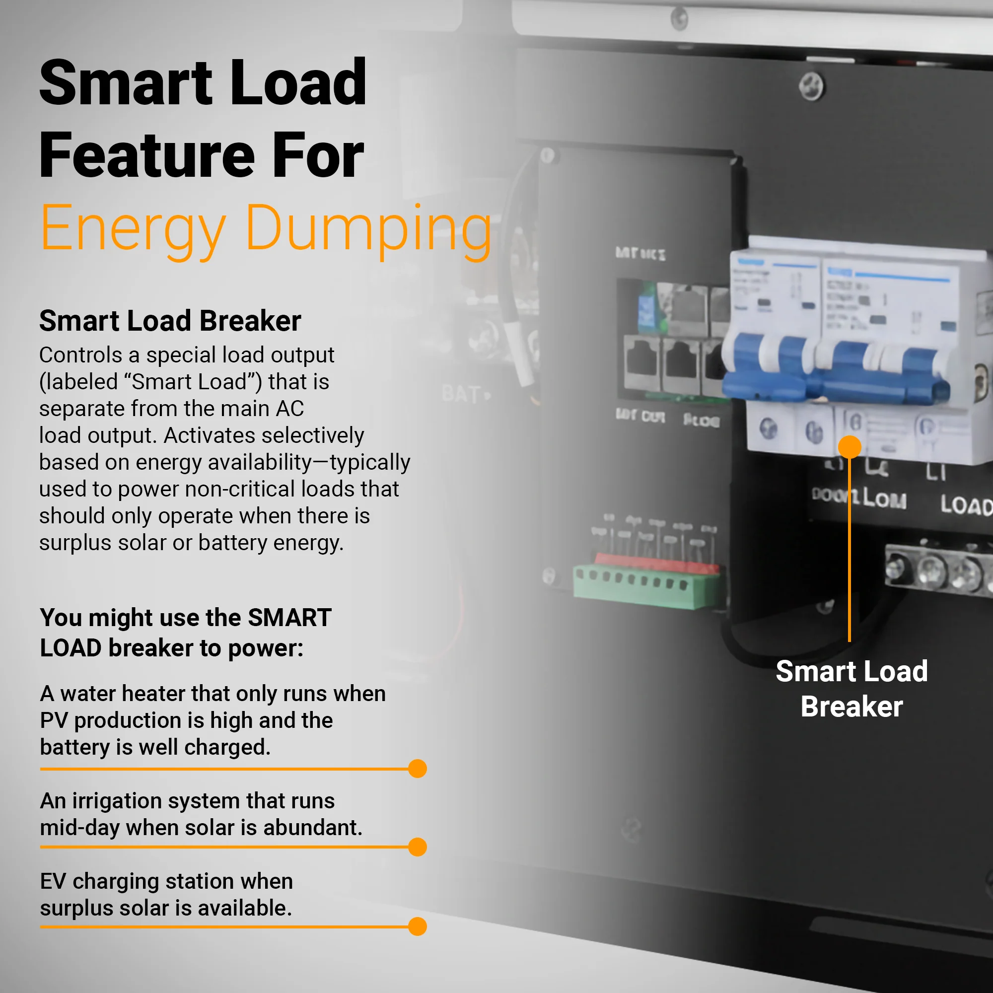 Luxpower SNA-US-15K Off-Grid Split Phase Hybrid Solar Inverter – 15000 Watts | 120/240 V Split Phase Output | Dual MPPT 24 kW PV Input | Lithium Battery & Generator Compatible | Smart WiFi Monitoring | Pure Sine Wave | UL and CSA Certified - Image 5
