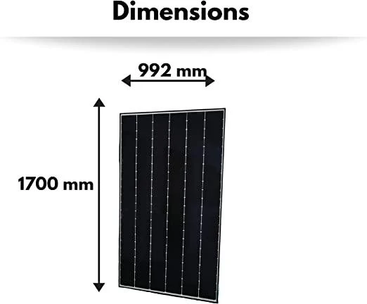 Shingled 680 Watt Solar Panel (Panneau Solaire 680w) - All Black 340w Canadian Panels | W/ CSA Approval, For On-grid, Off-Grid & Hybrid Applications - Image 4