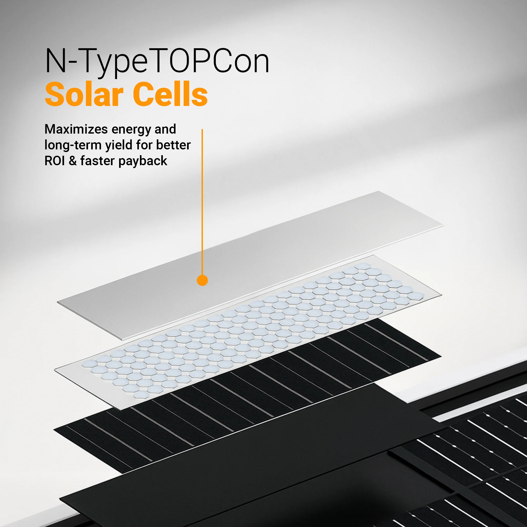 Maple Leaf 435W Bifacial N-Type TOPCon Solar Panel | High-Efficiency 1500V PV Module | Glass-Glass Construction | 22%+ Efficiency | MC4 Compatible | 30-Year Warranty - Image 4
