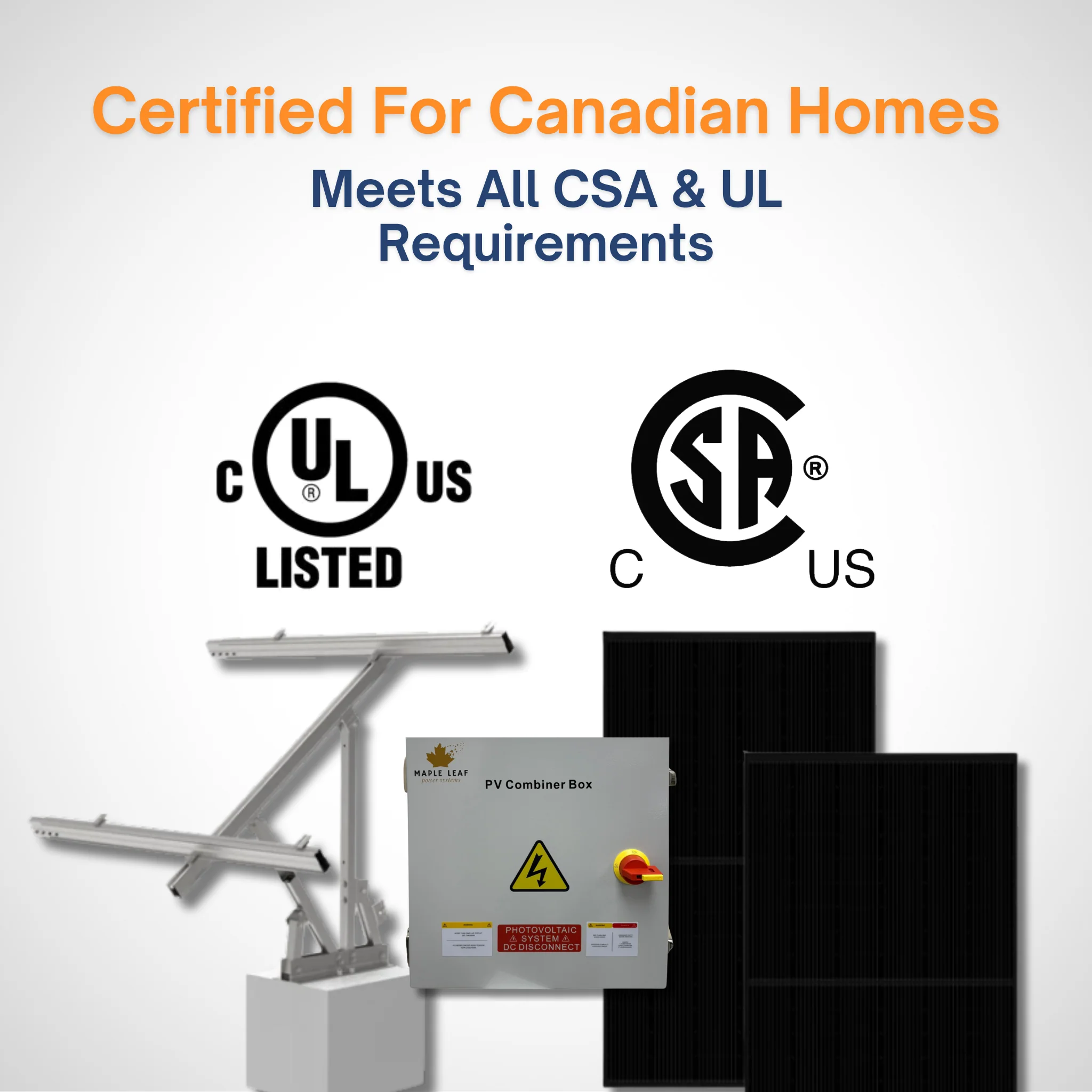 Maple Leaf Goose Ground Mount & 550W Solar Panel Bundles  | Flexible 4, 8, 16, 32 Panel Options - Image 12