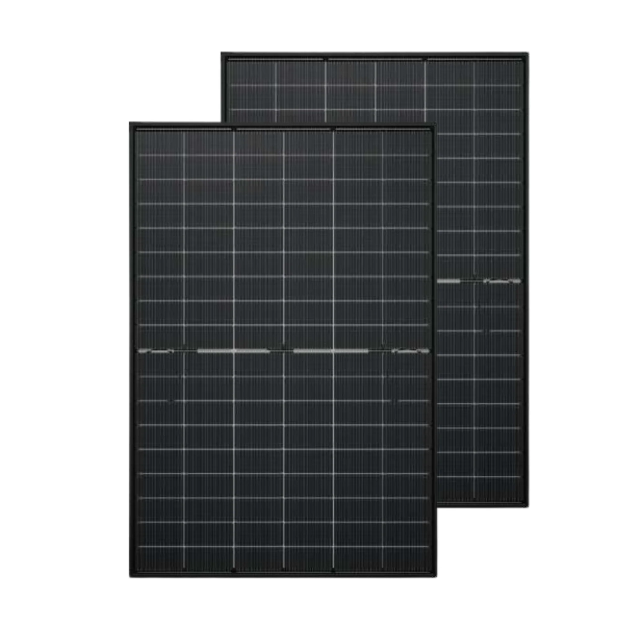 Maple Leaf All Black Bifacial Solar Panel 860W (2 x 430W) - N-type Mono Cells | PERC & Half-cut | W/ 10 Busbar Technology | IP68 Junction Box - Image 12