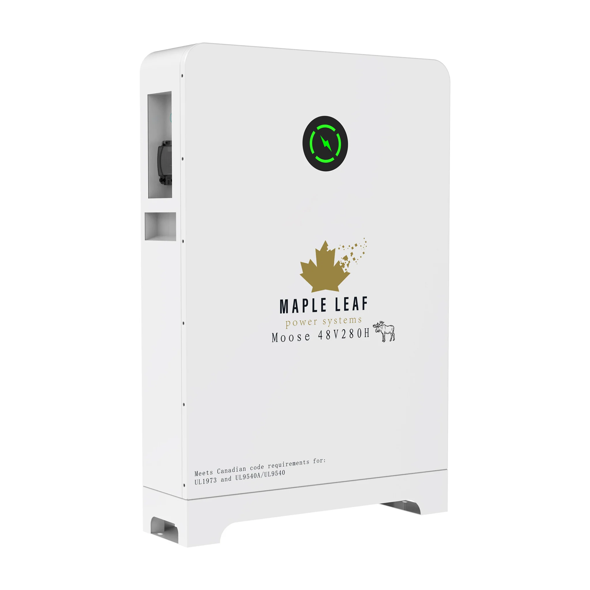 Maple Leaf Moose 48V 280Ah LiFePO4 Floor Mount Solar Battery | 8,500+ Cycles | 80% DoD | Plug & Play | 16 Parallel | IP65 | UL1973 & UL9540A Certified - Image 7
