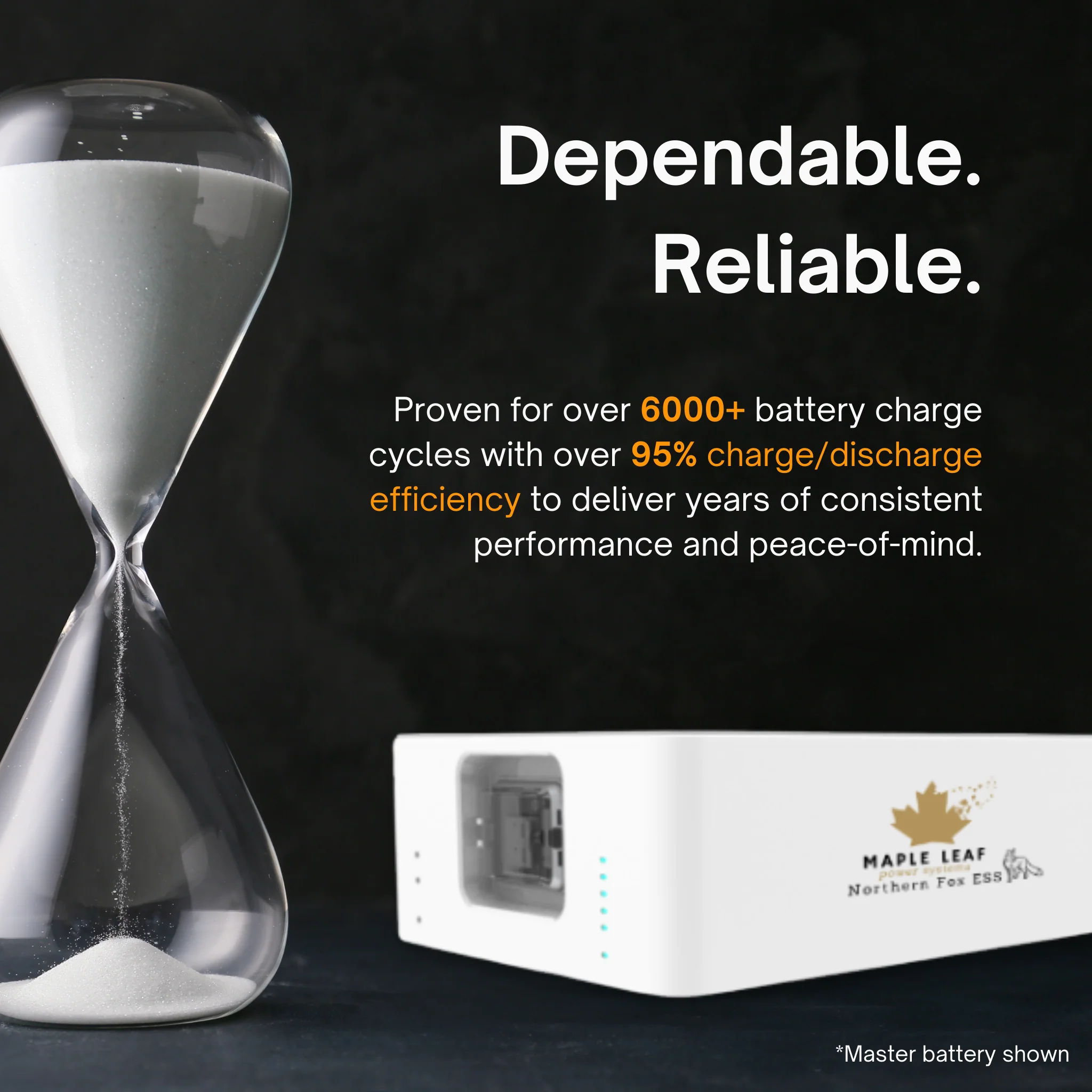 Maple Leaf Northern Fox ECS4000 High Voltage Slave Battery | 3.97kWh Scalable Storage | 90% DoD | LiFePO4 | IP65 Outdoor Rated | UL & UN38.3 Certified - Image 6