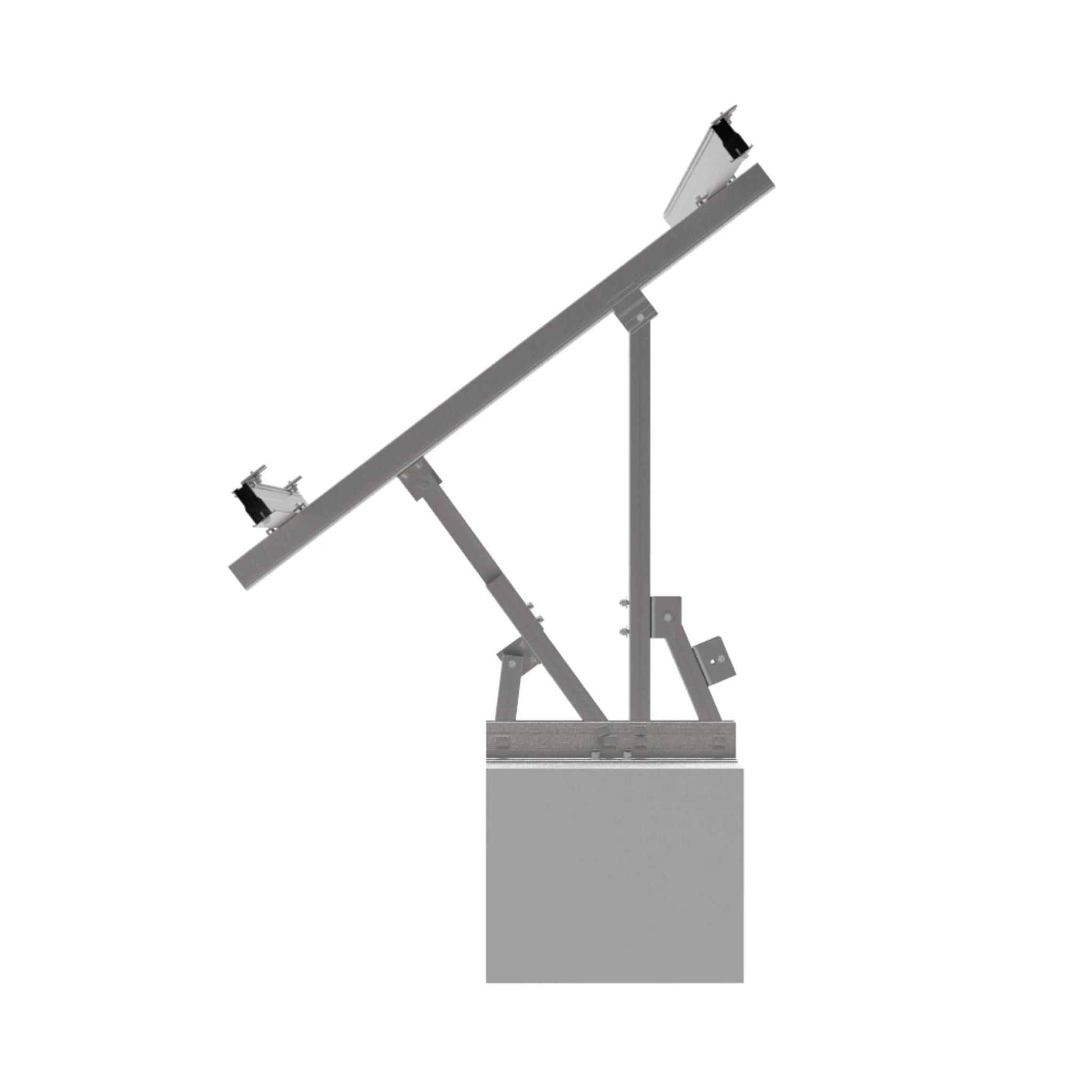 Maple Leaf Goose Adjustable Solar Panel Ground Mount | 30° Summer - 60° Winter Adjustable Angle - Image 5
