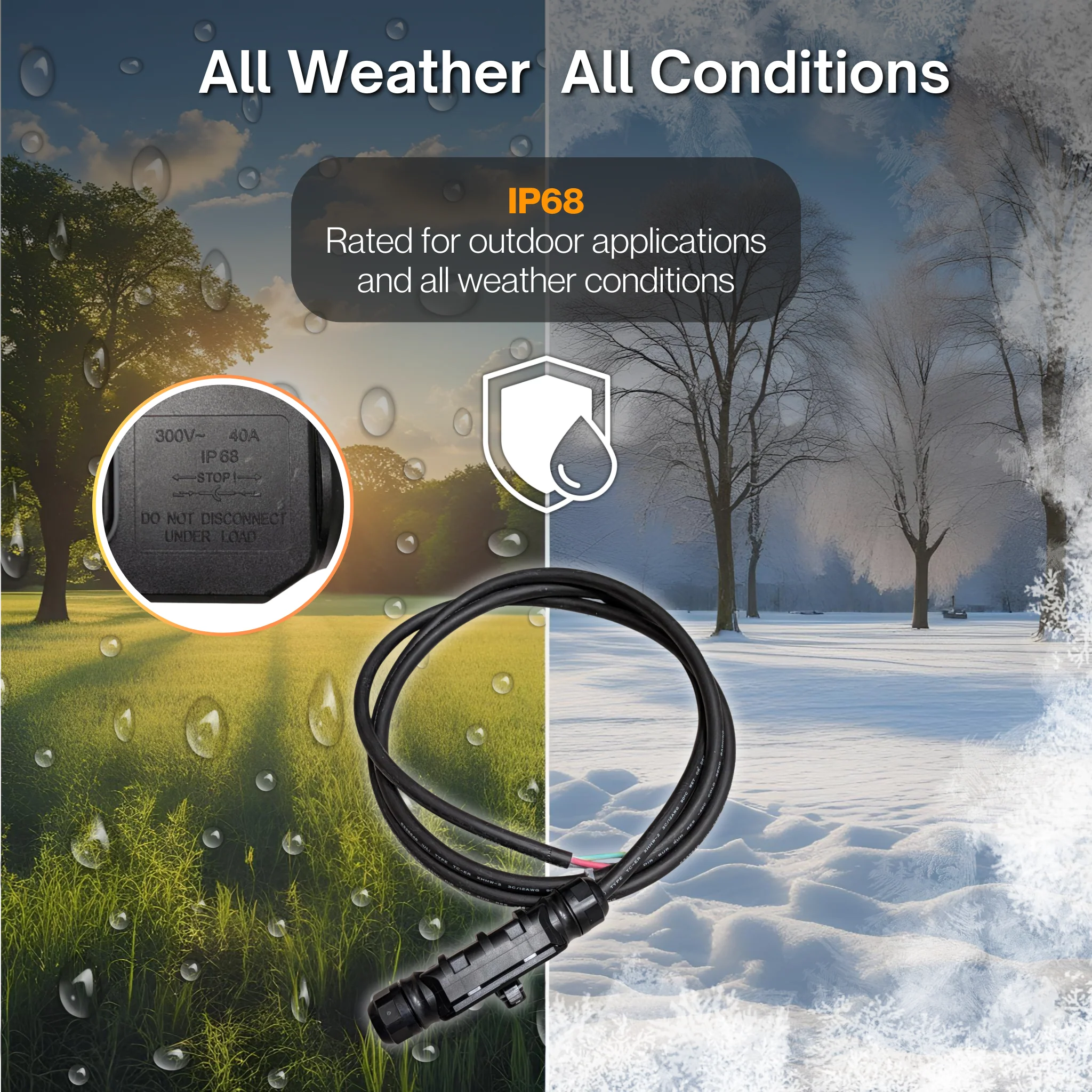 NEP AC Trunk Cable | 10 AWG Solar Microinverter Connection Cable - Image 4