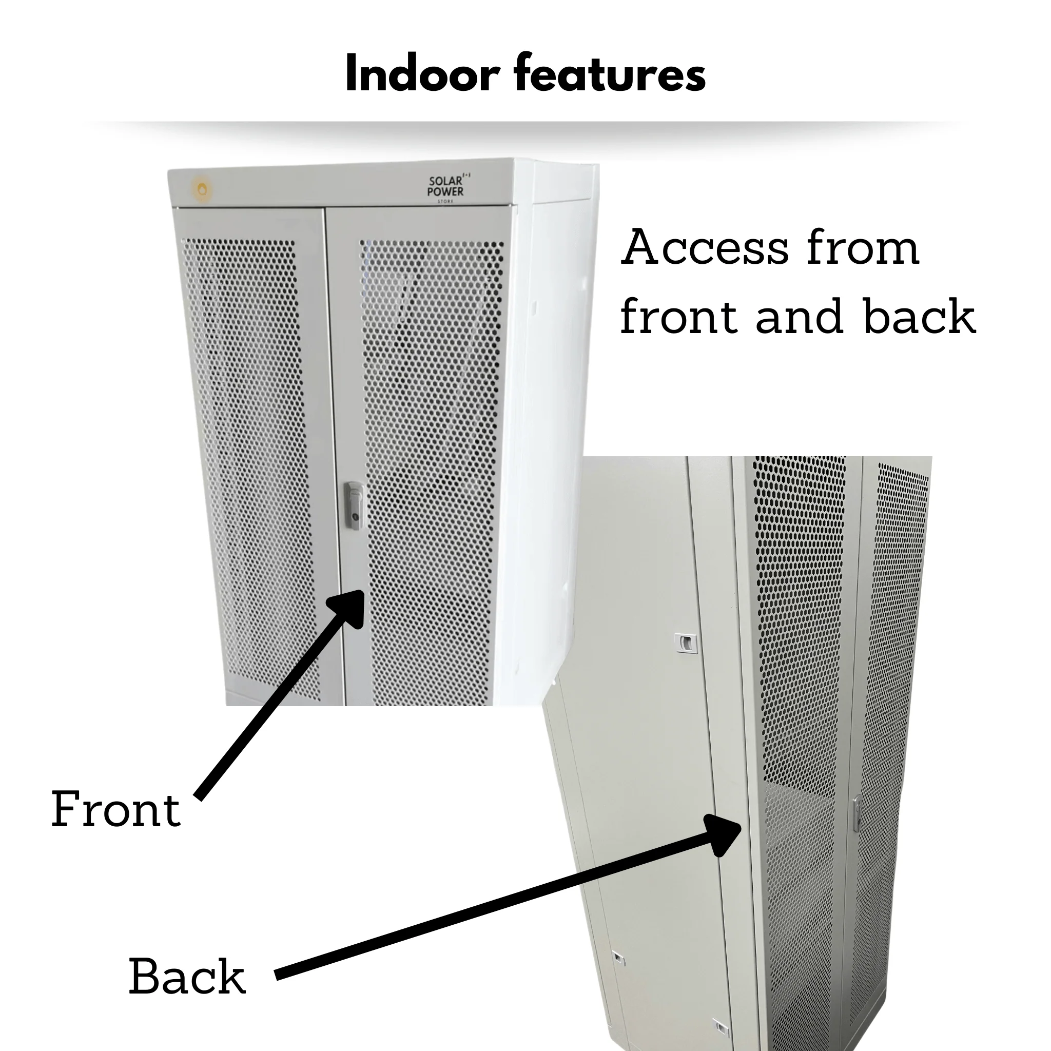 Rack For Server Battery Fits 24V & 48V 5Kw Models - Image 4