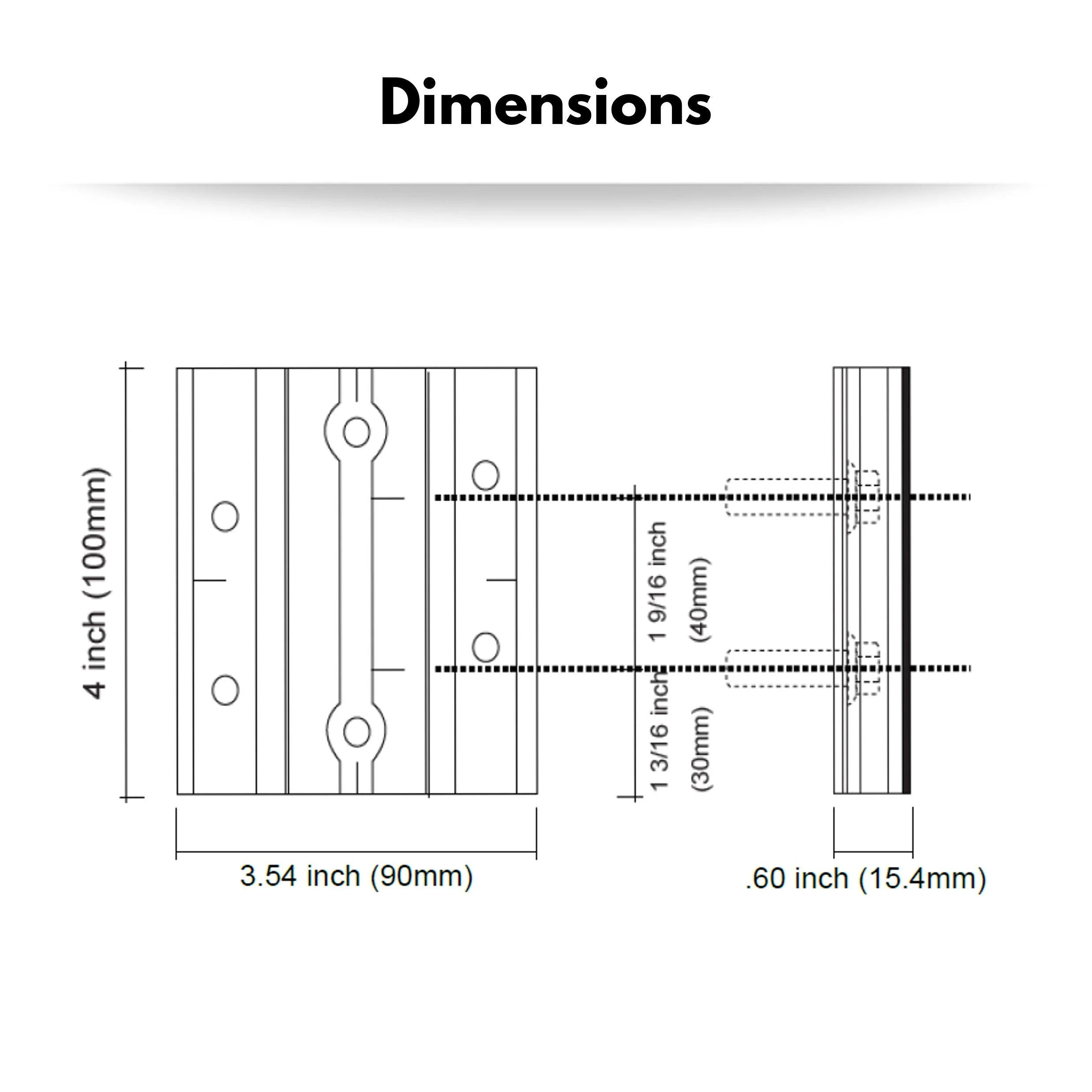 Roof Tech RTMINI II Mounting Base - RT2-00-Minibk2 - Image 3