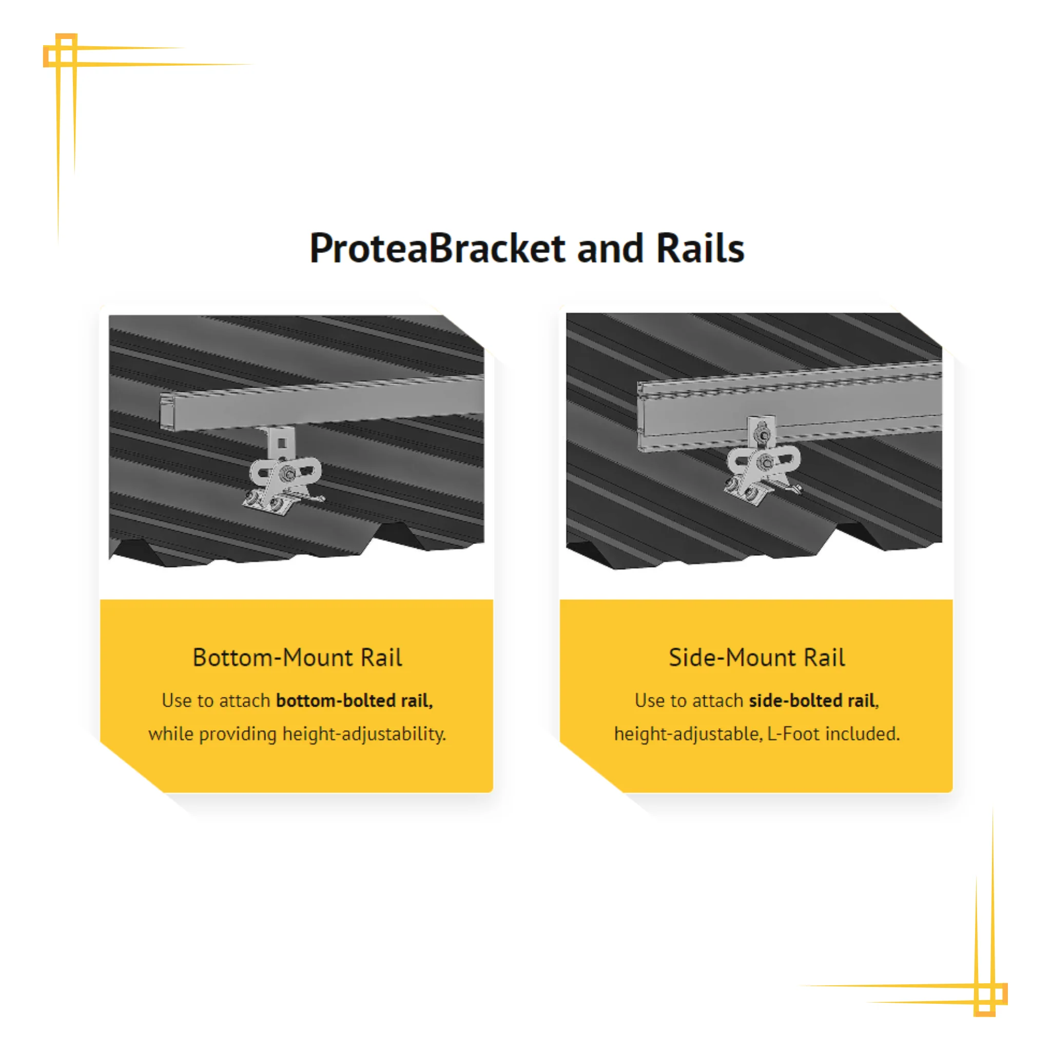 S-5! ProteaBracket-34% Lightweight-Face-Fastened - Trapezoidal-Rib Metal Roof Brackets - Image 5