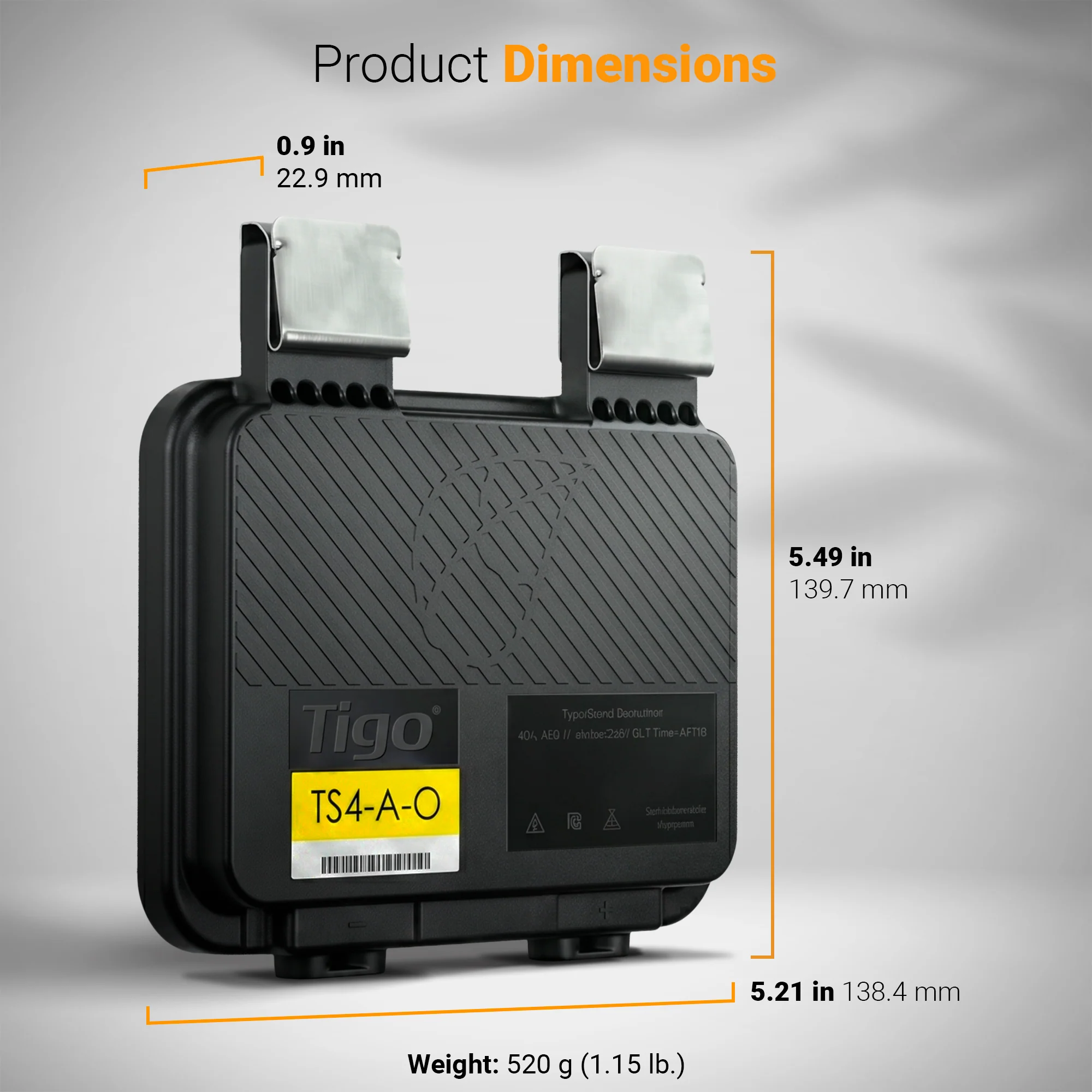 Tigo TS4-A-O 725W Solar Optimizer Canada – MLPE Module Level Power Electronics, Rapid Shutdown Device UL 1741, Solar Panel Monitoring Optimizer, 1500V 22A, High Efficiency 99.6%, Shade & Mismatch Optimization - Image 8
