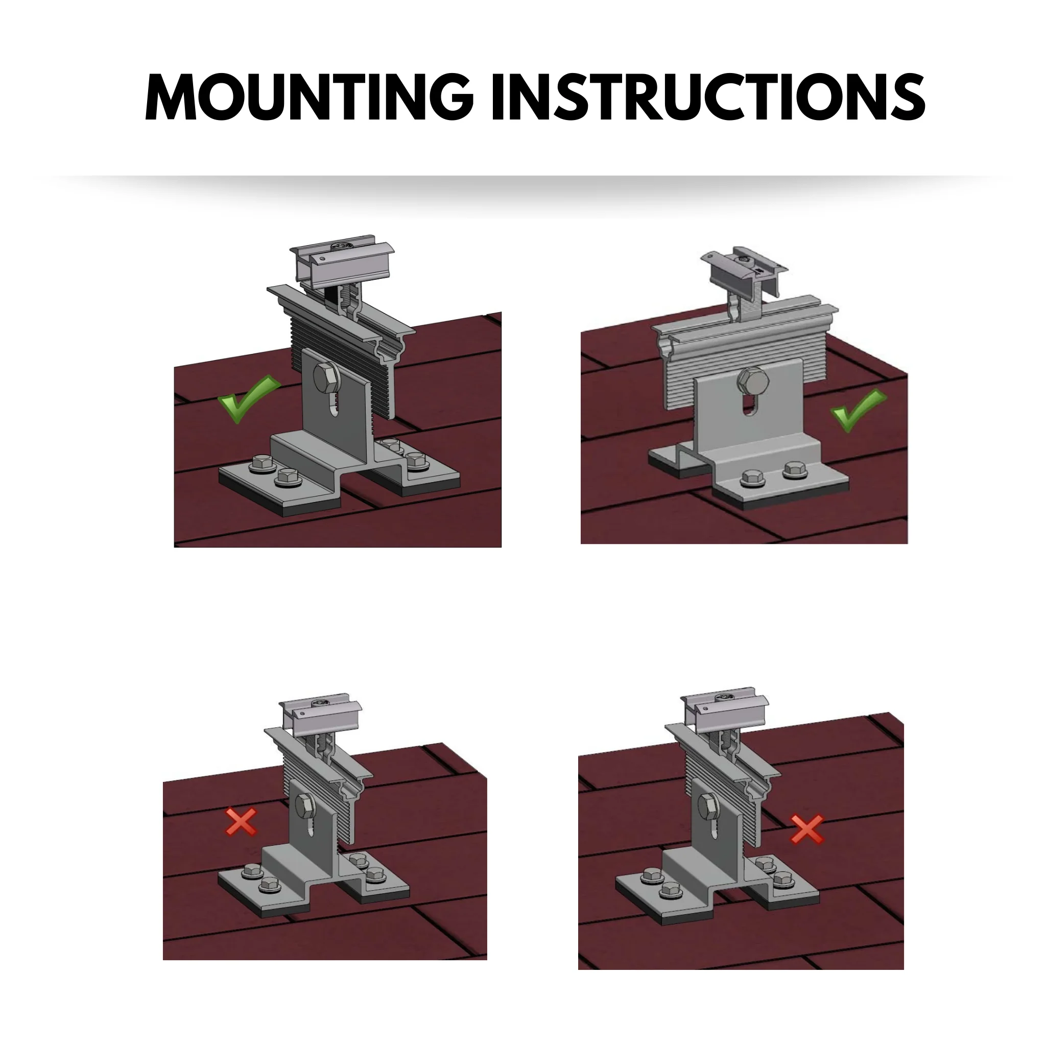 Schletter Railless Shingled Roof Solar Mounting Hardware- FixRL - Image 4