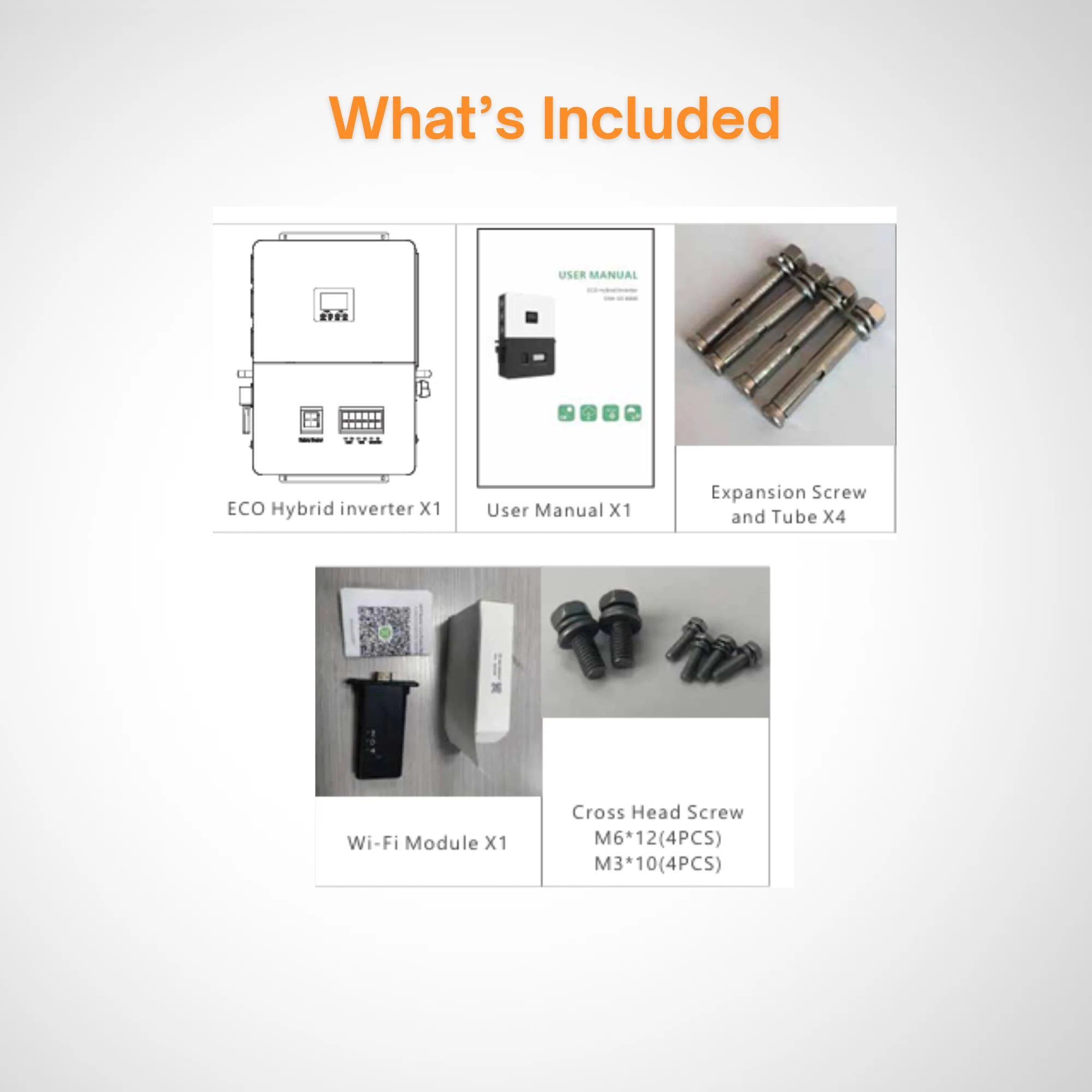 Luxpower LXP6K 6kW Inverter and Maple Leaf Beaver Heated Battery Bundles | 48v 100Ah LiFePO4 Battery and Hybrid Inverter Kits | UL9540 Certified | Complete Off-Grid and Backup Power System w/ Cables and Mount Brackets - Image 12