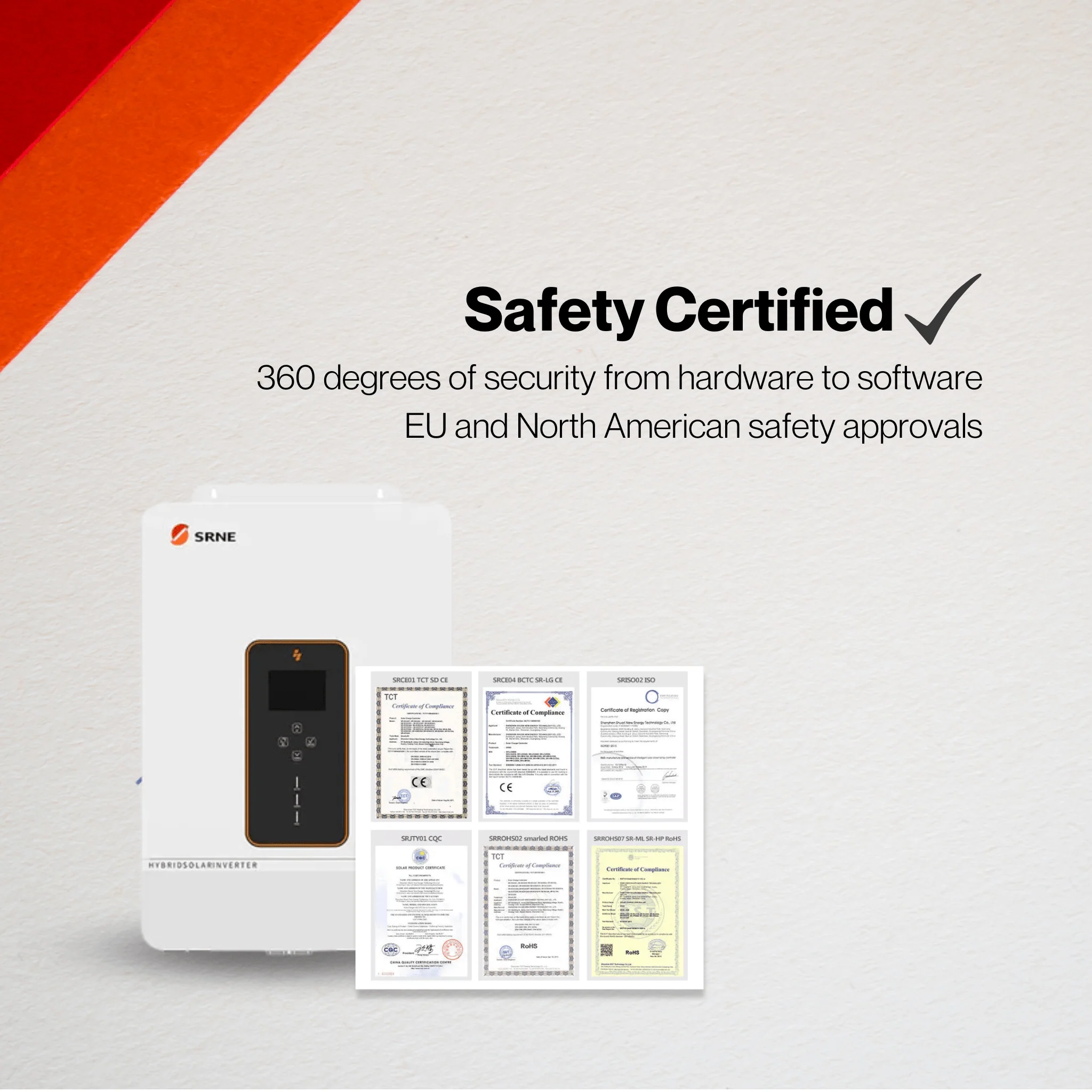 SRNE Split Phase Residential Storage Inverter 10KW - CSA Certified | Perfect For Canada Green Home Program - Image 5